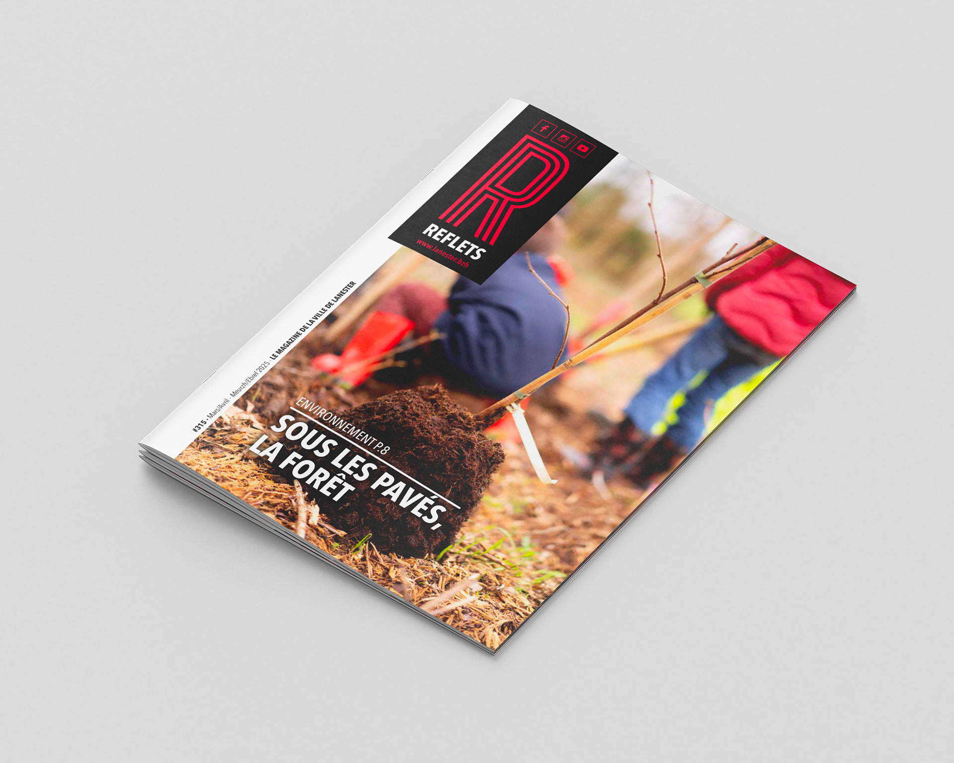 Reflets, ville de Lanester #315 (photo de couverture)