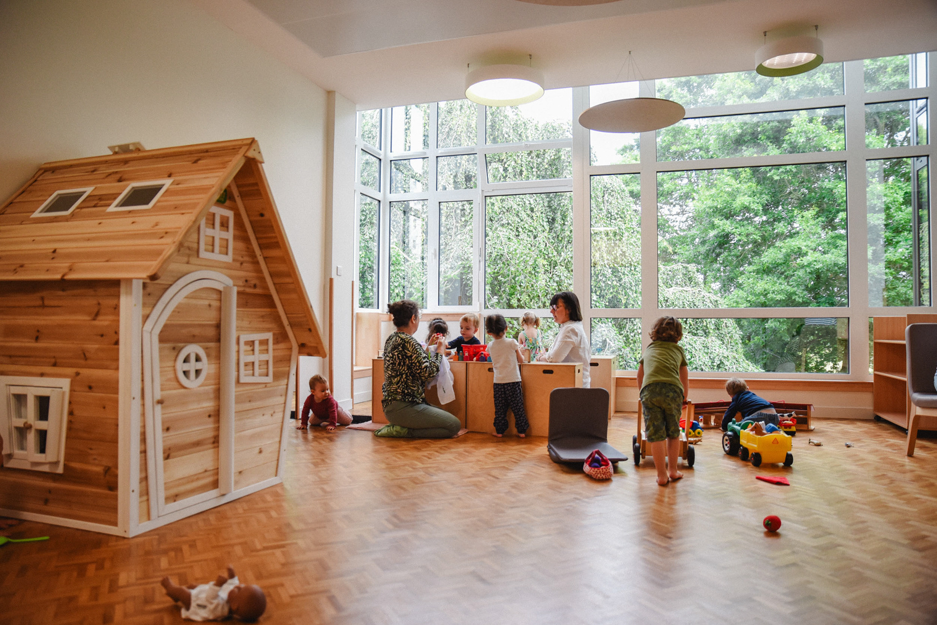 Relais petite enfance centre social Albert Jacquard