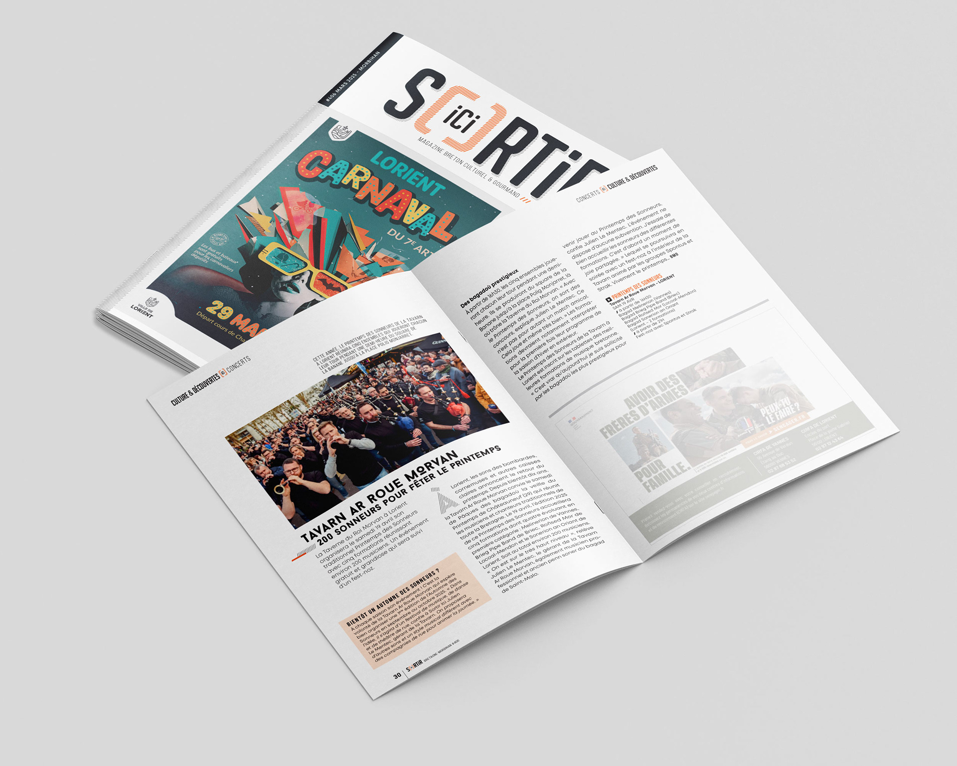 Sortir Ici Morbihan mars 2025 (photo intérieure)