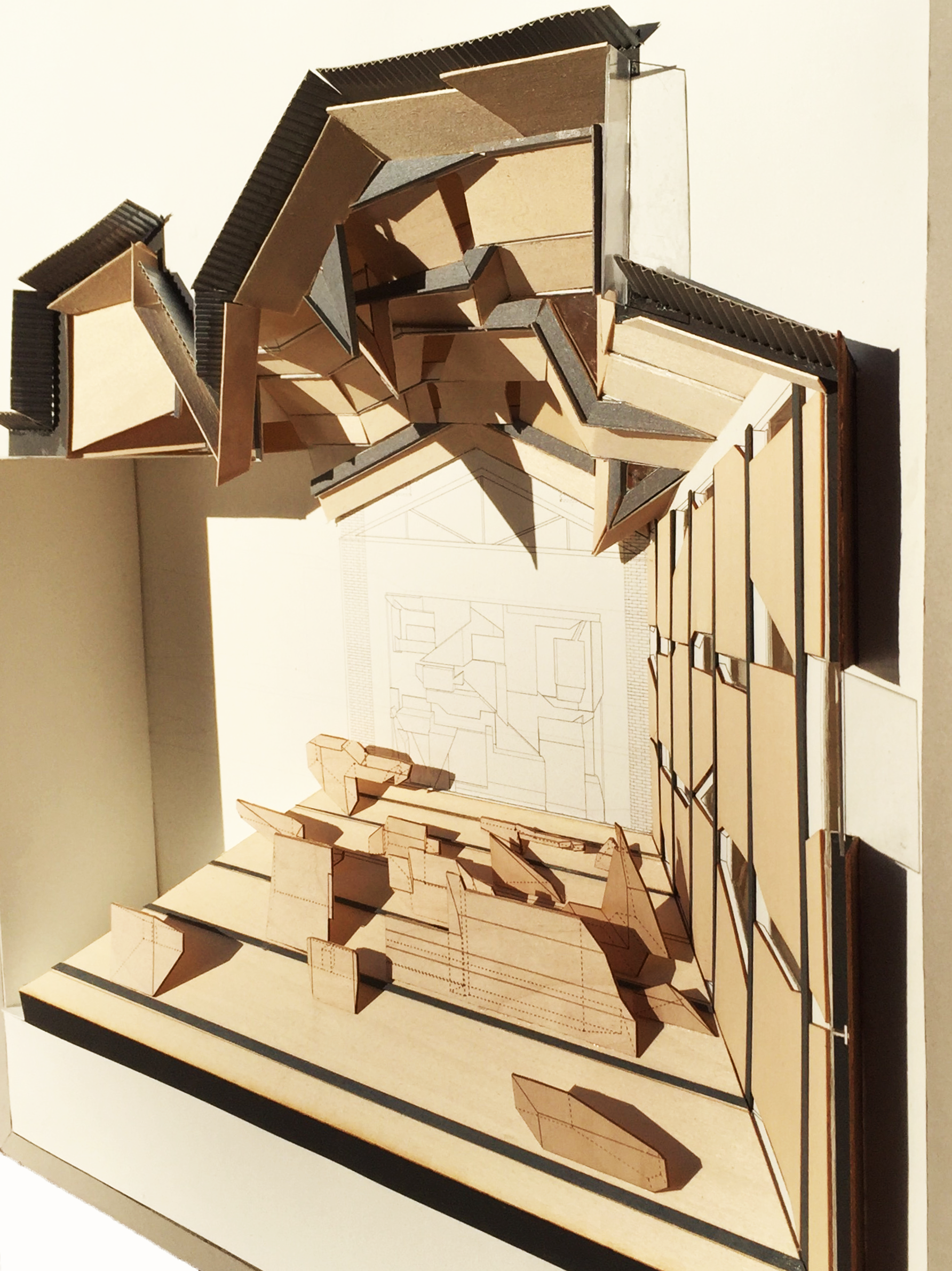 RELIEF MODEL: ANGLED VIEW