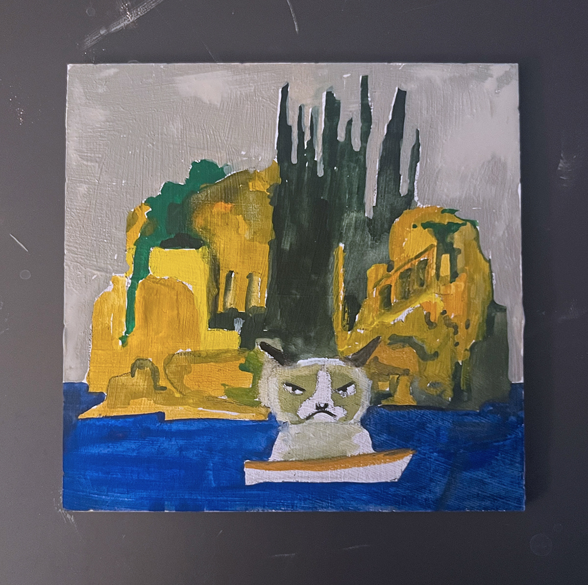 Grumpy Cat/Bocklin