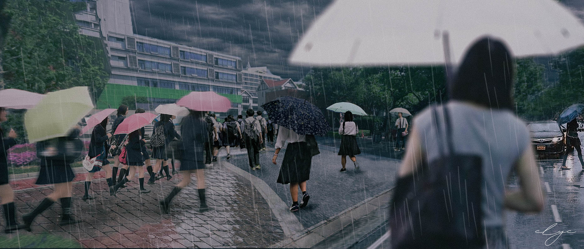 photoshop on google map screenshot