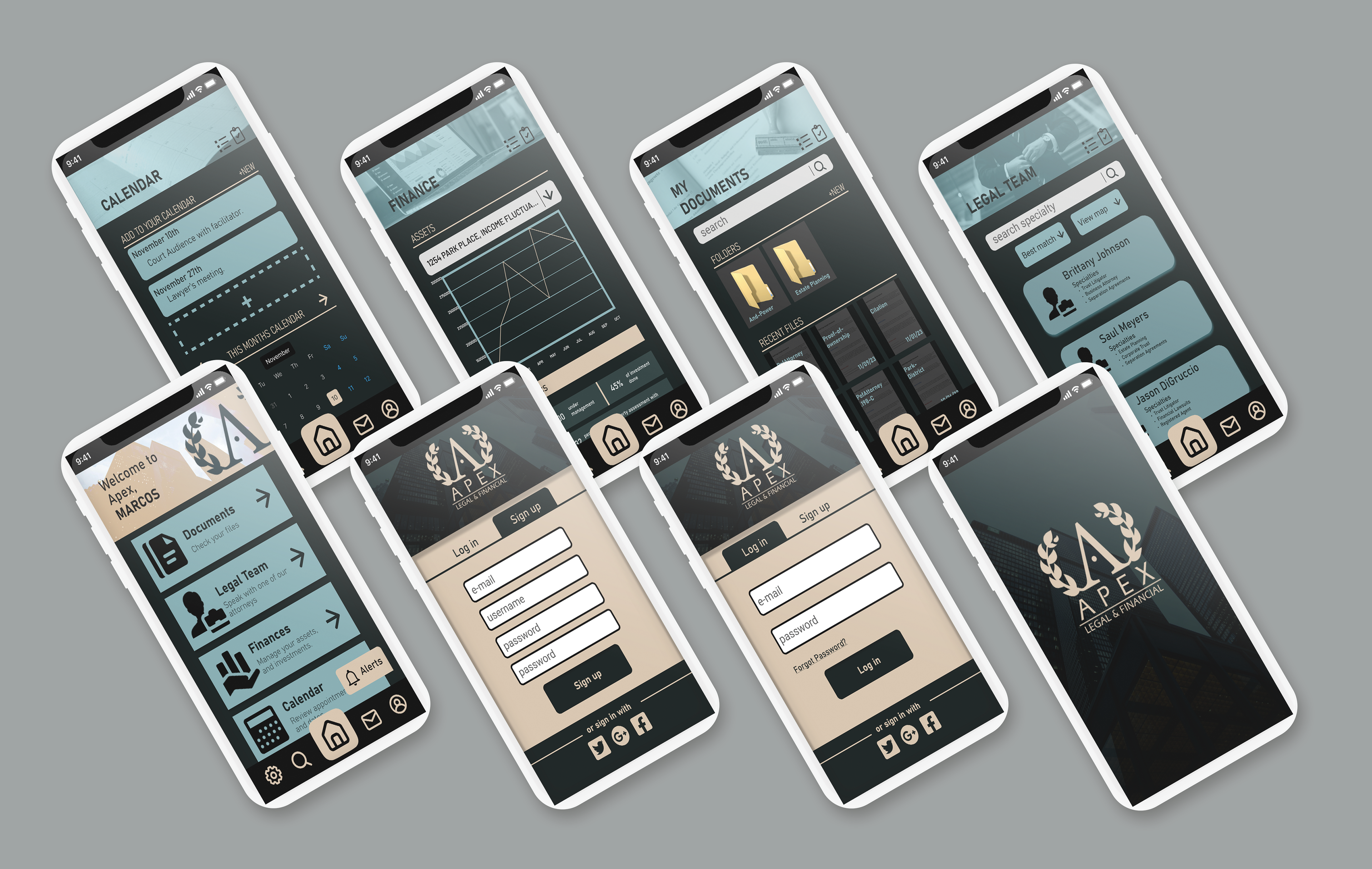 Mobile App design