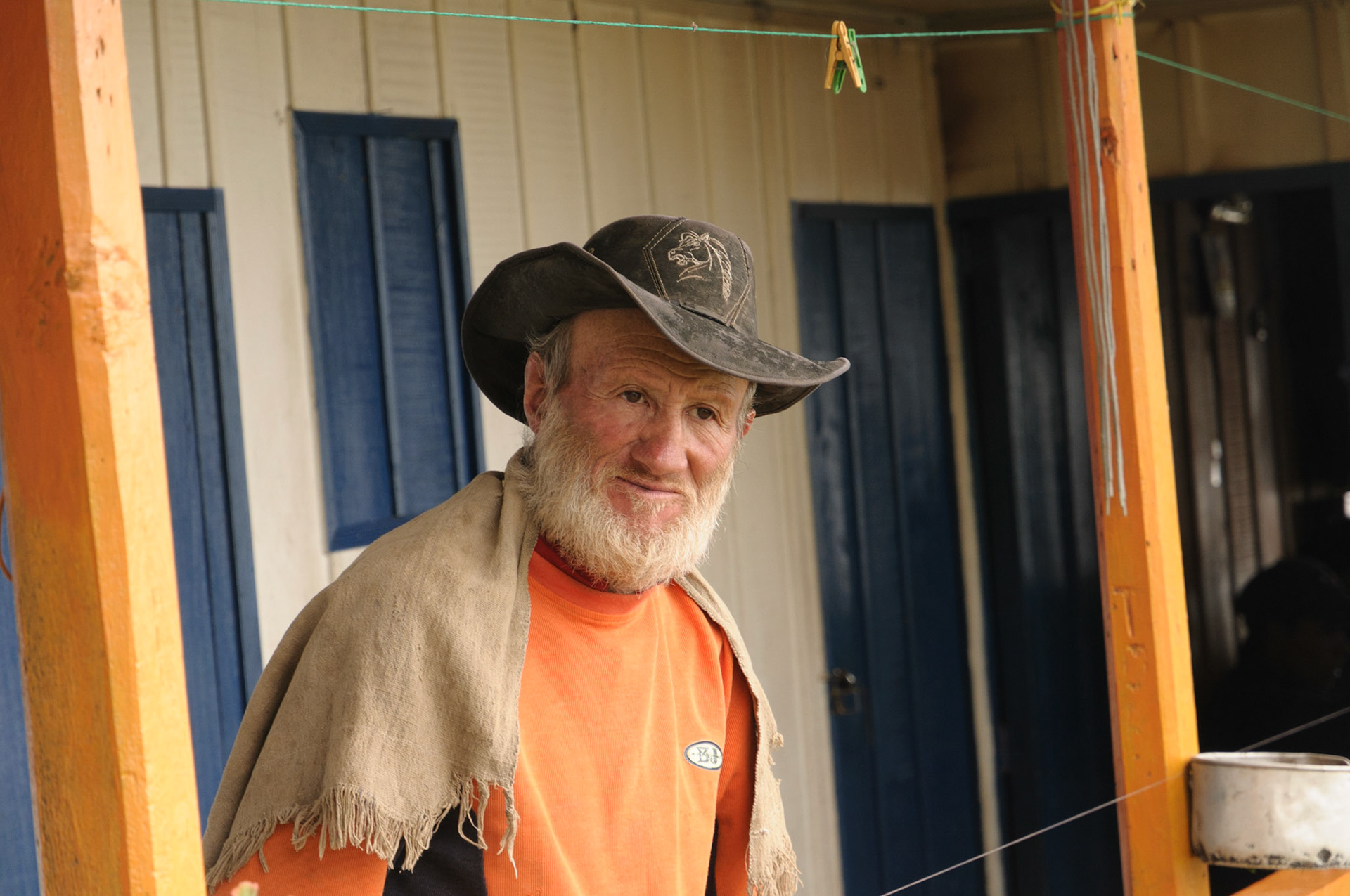 Local farmer, Los Nevados