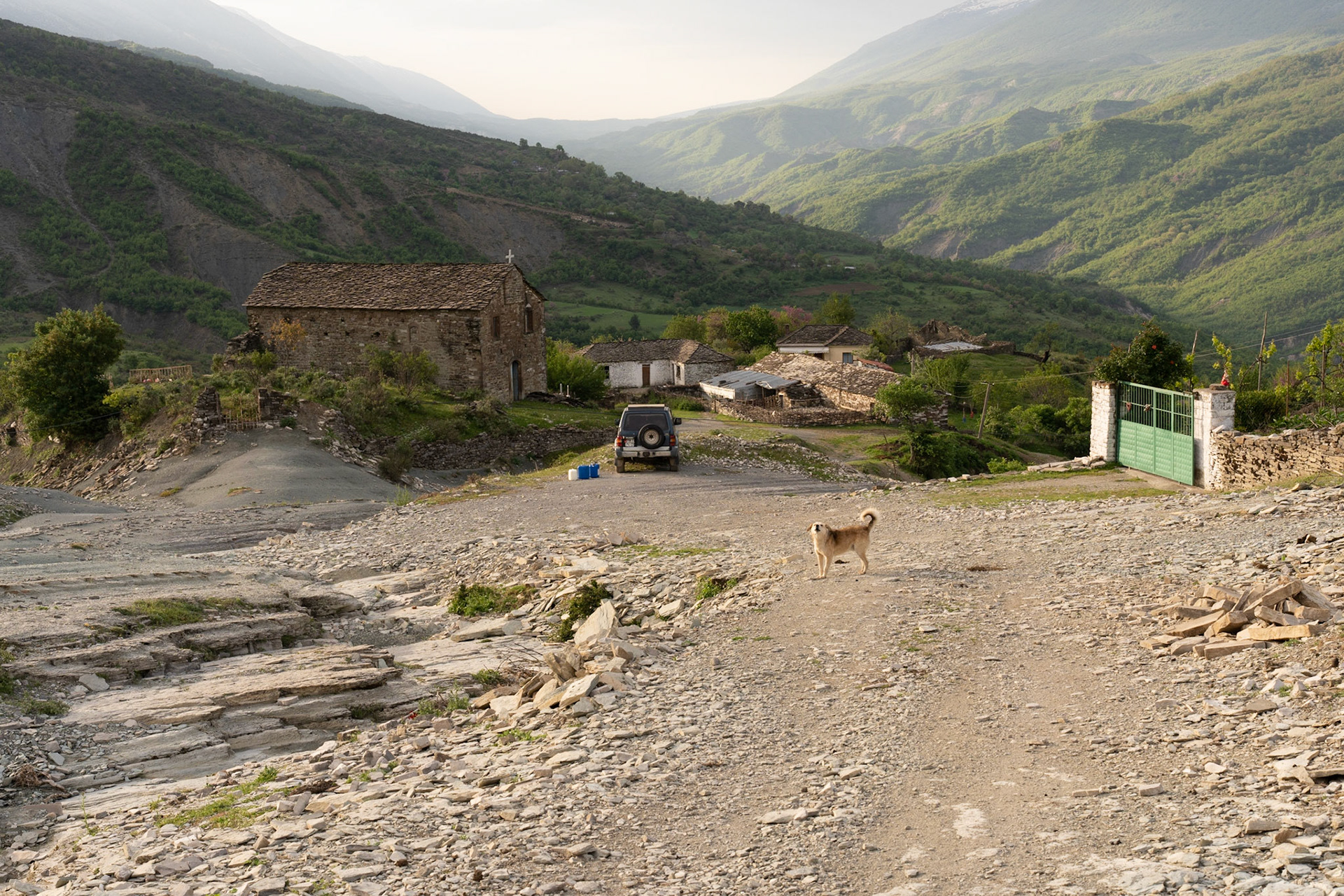 Abandoned church in Limar