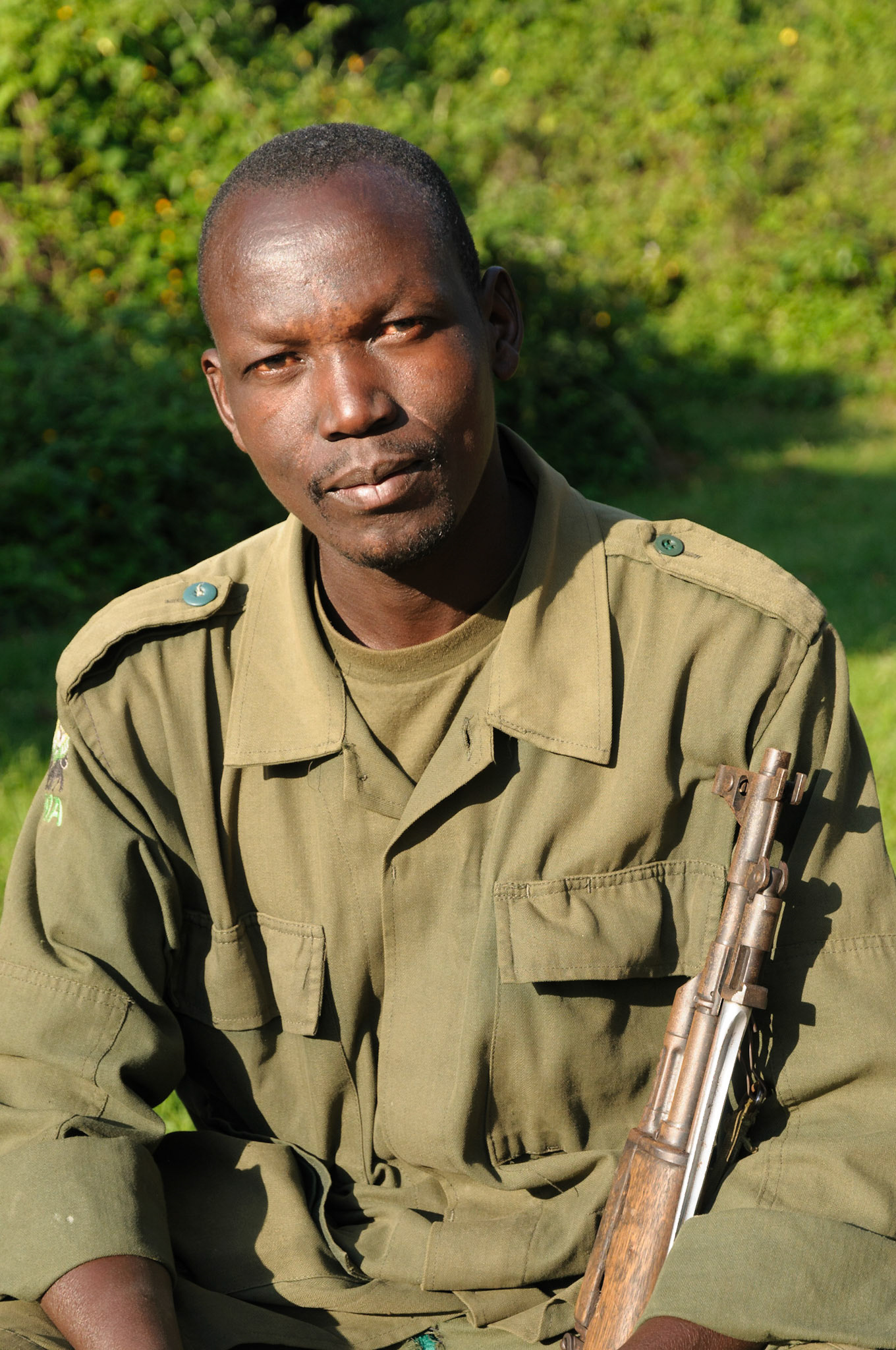 Armed escort, Mgahinga National Park