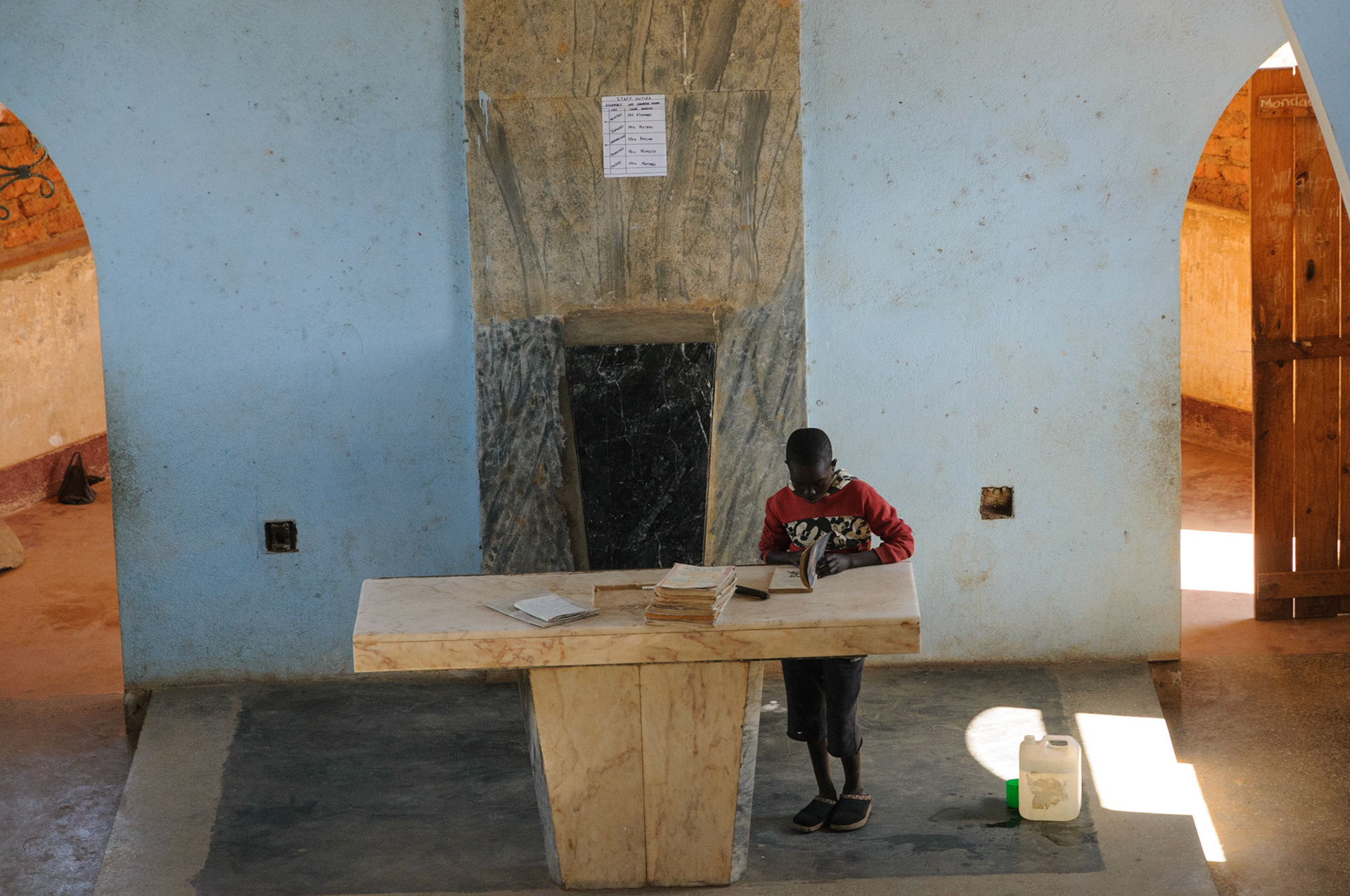 Preparing for school lessons