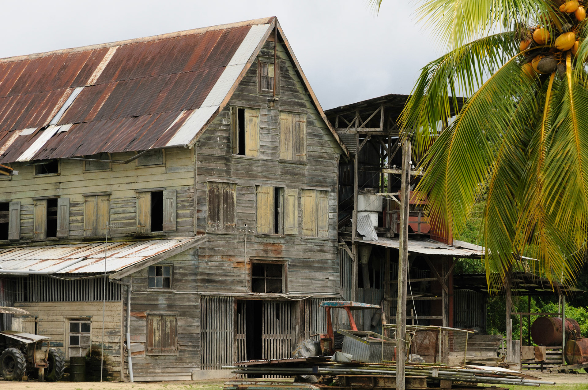 Wederzorg, old coffee plantation