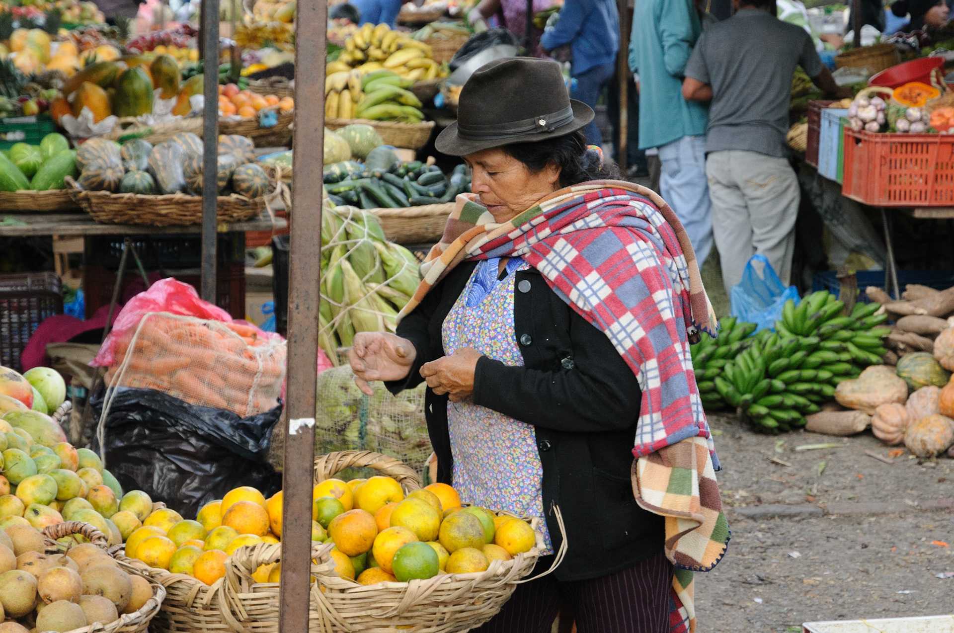 Food market, Villa de Leyva