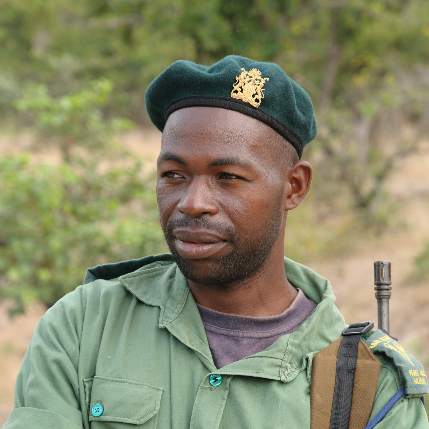 National Park Scout, Liwonde National Park, Malawi