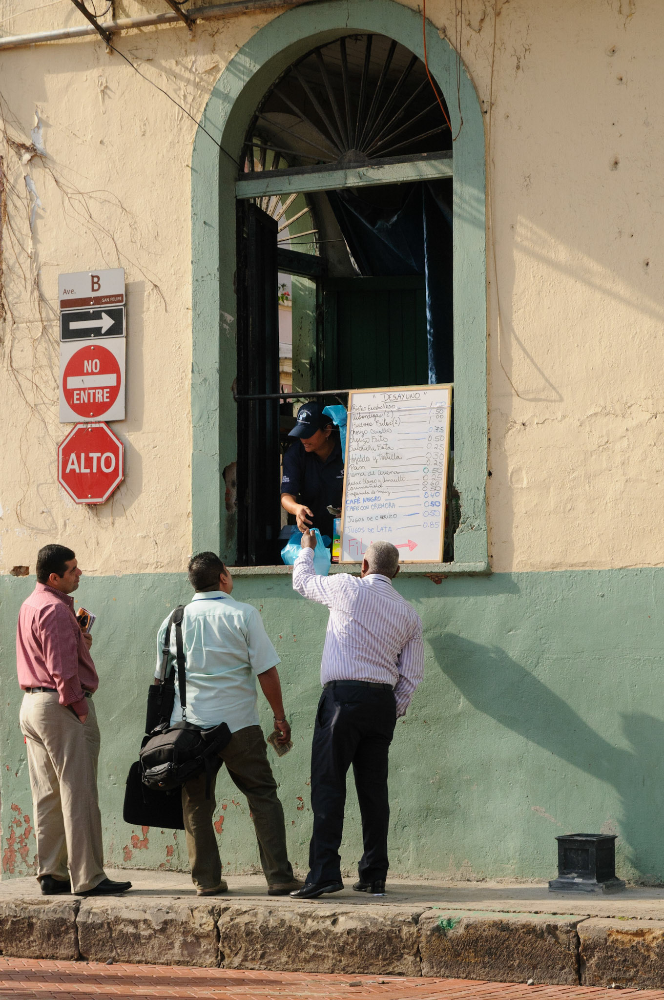 Fastfood Counter, Casco Viejo, Panama City