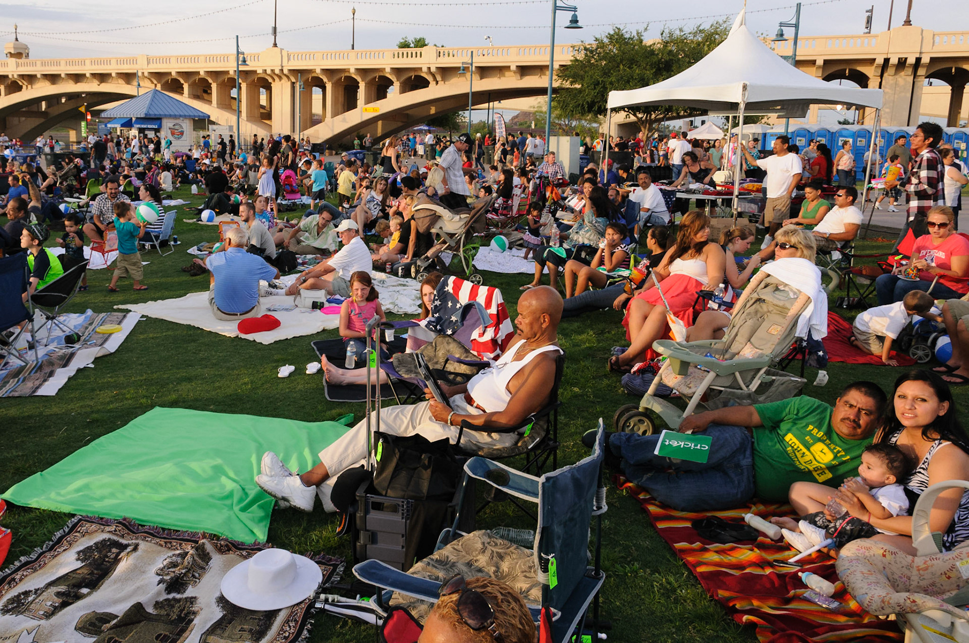 July 4th Tempe Town Lake Festival