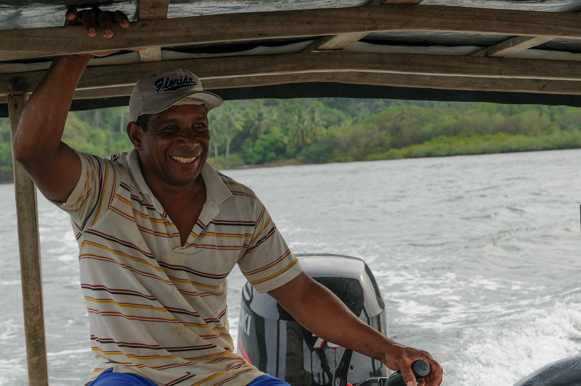Boatsman Marcos, Coiba Island
