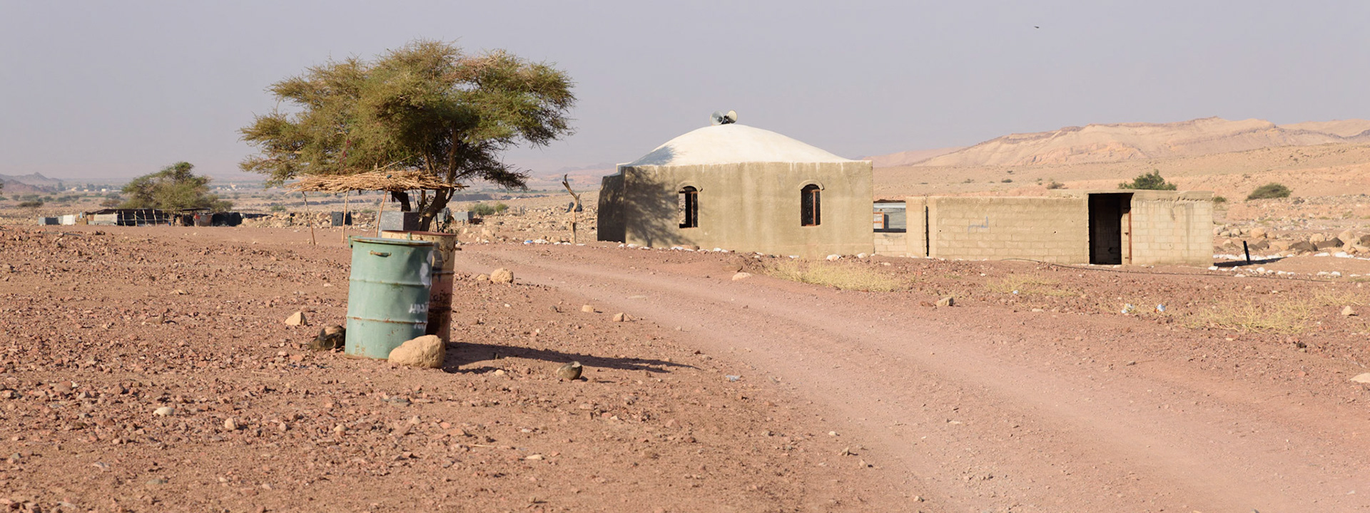 Bedouin mosque, Feynan