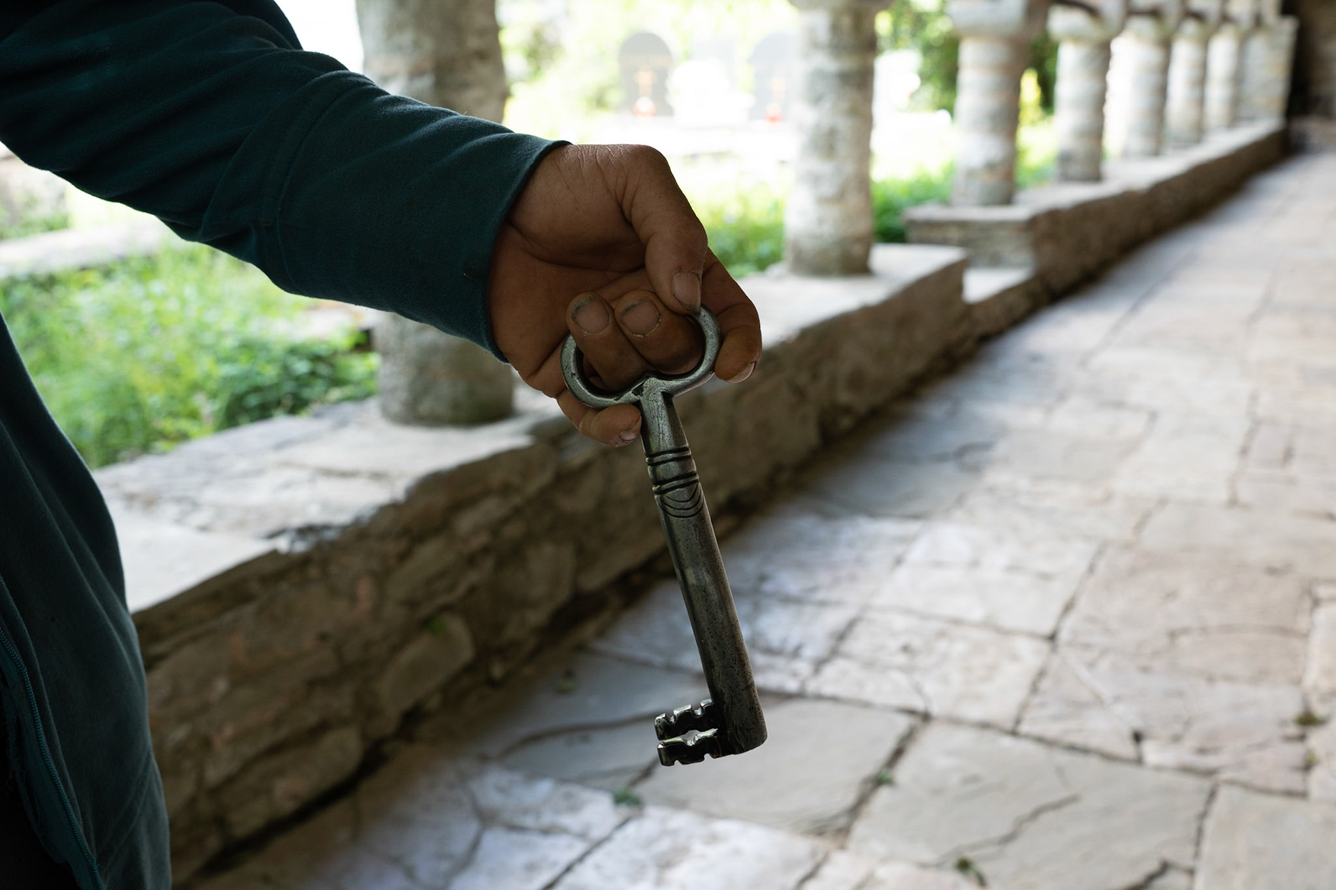 The key keeper of St. Mary's church