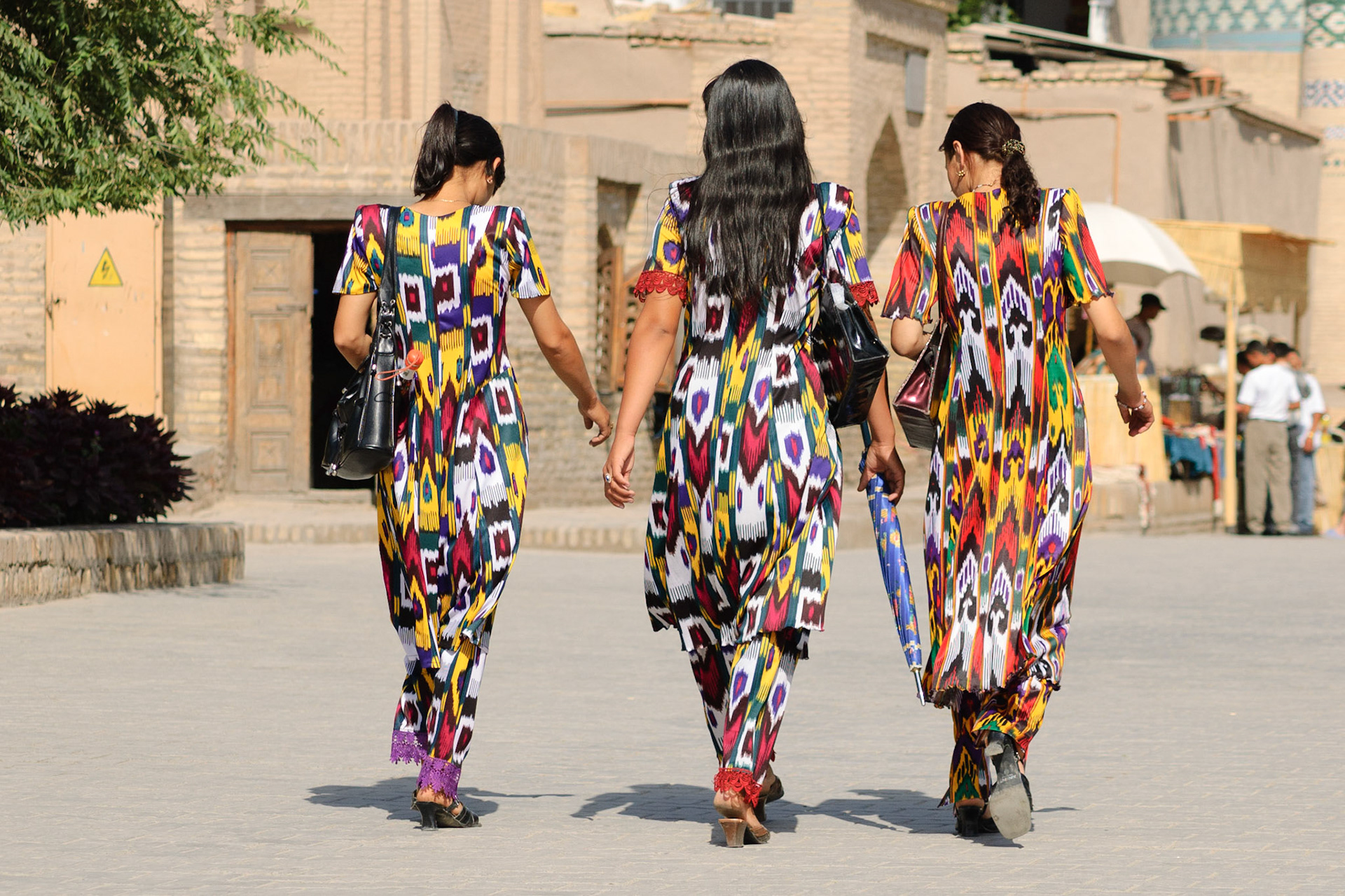 colourful fashion, Khiva