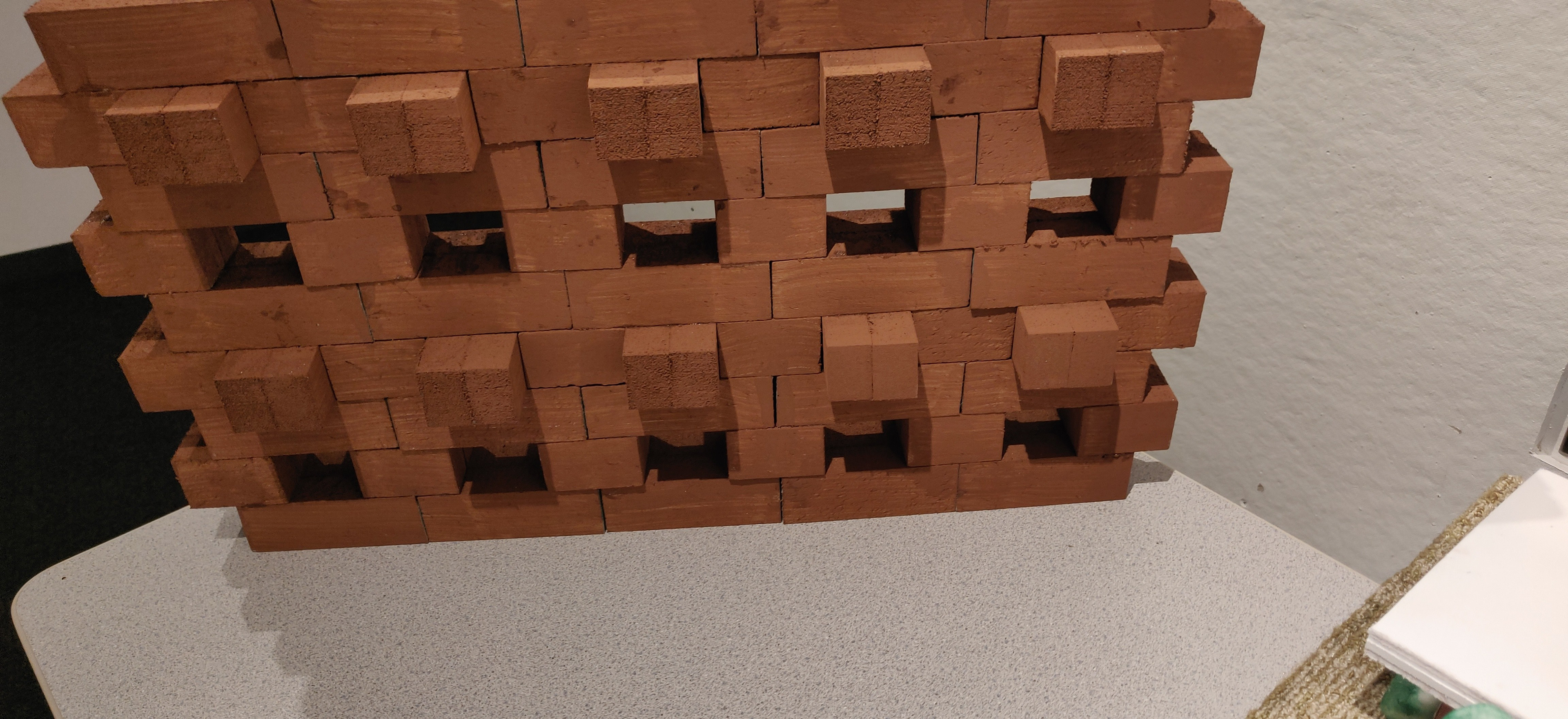 Detail of Wall by Entrance