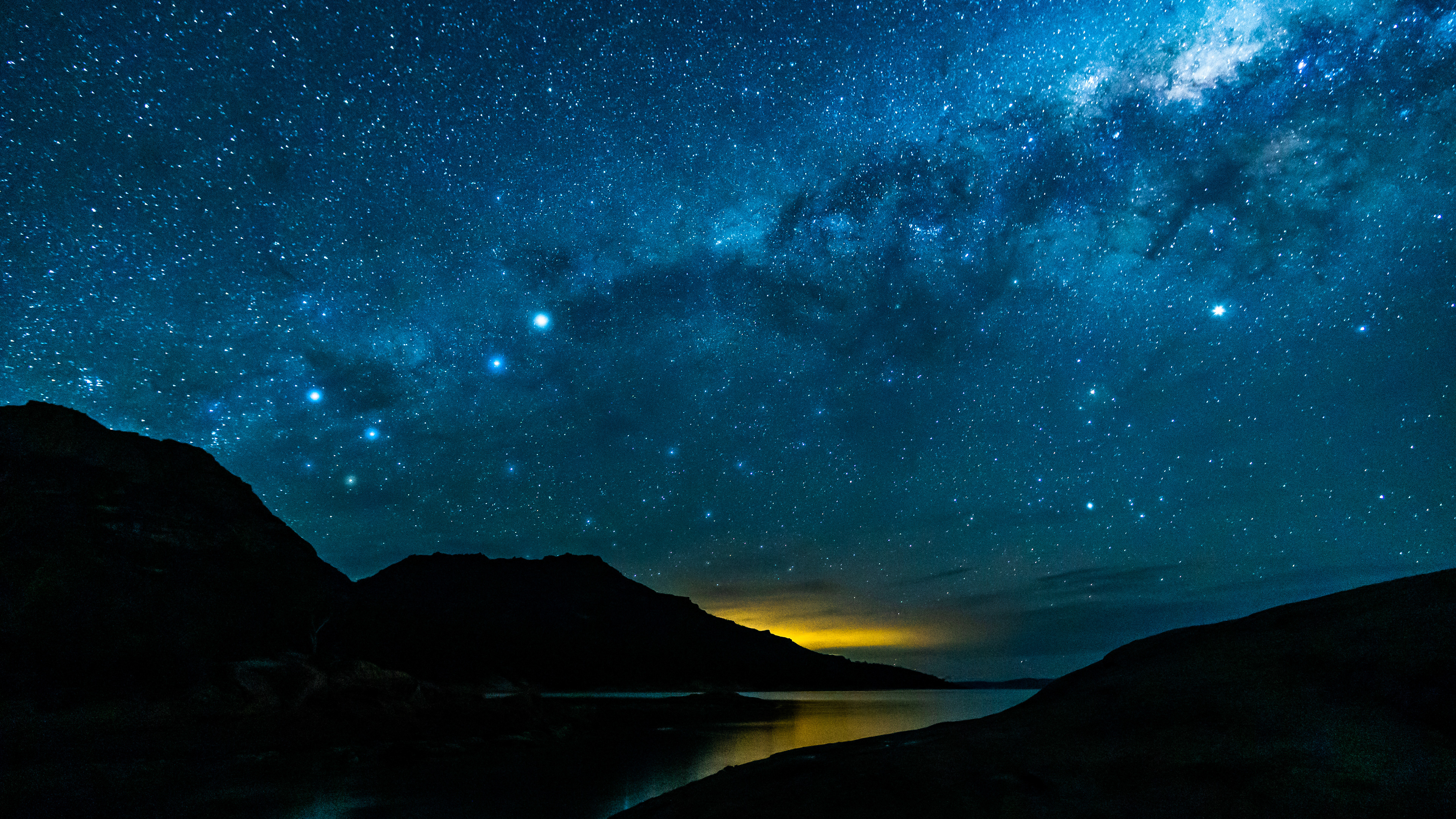 Milky Way, honeymoon bay