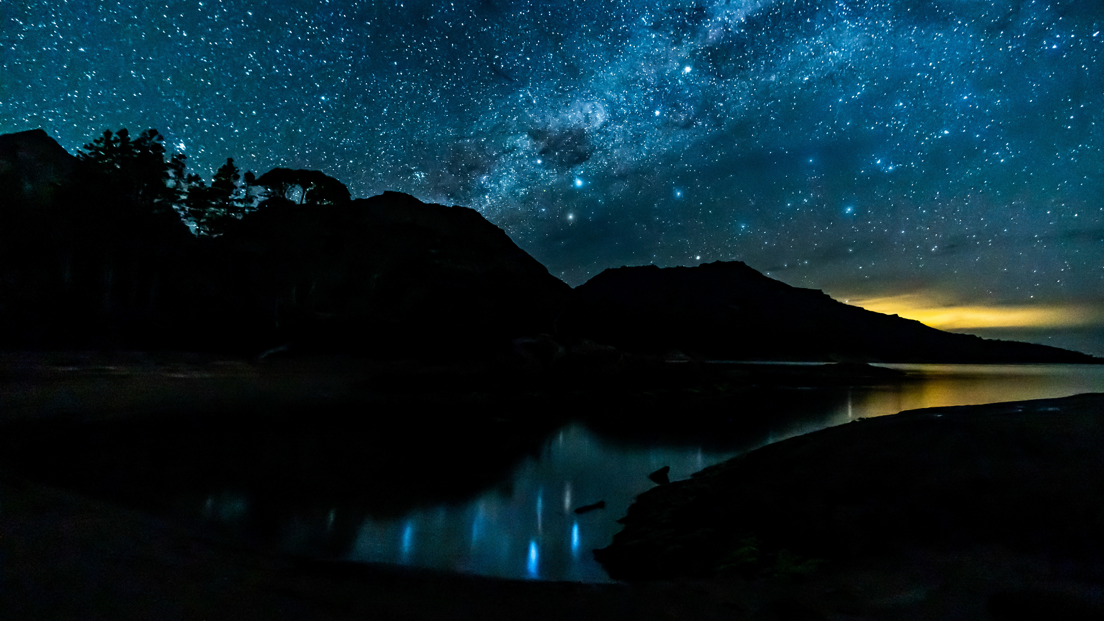 Starry reflections