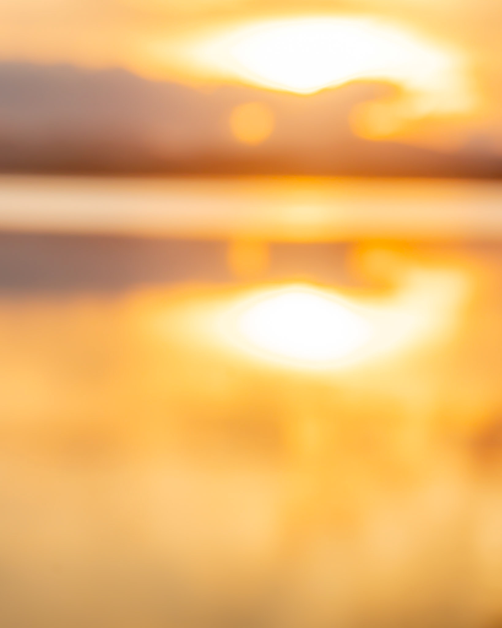 Arty sunset