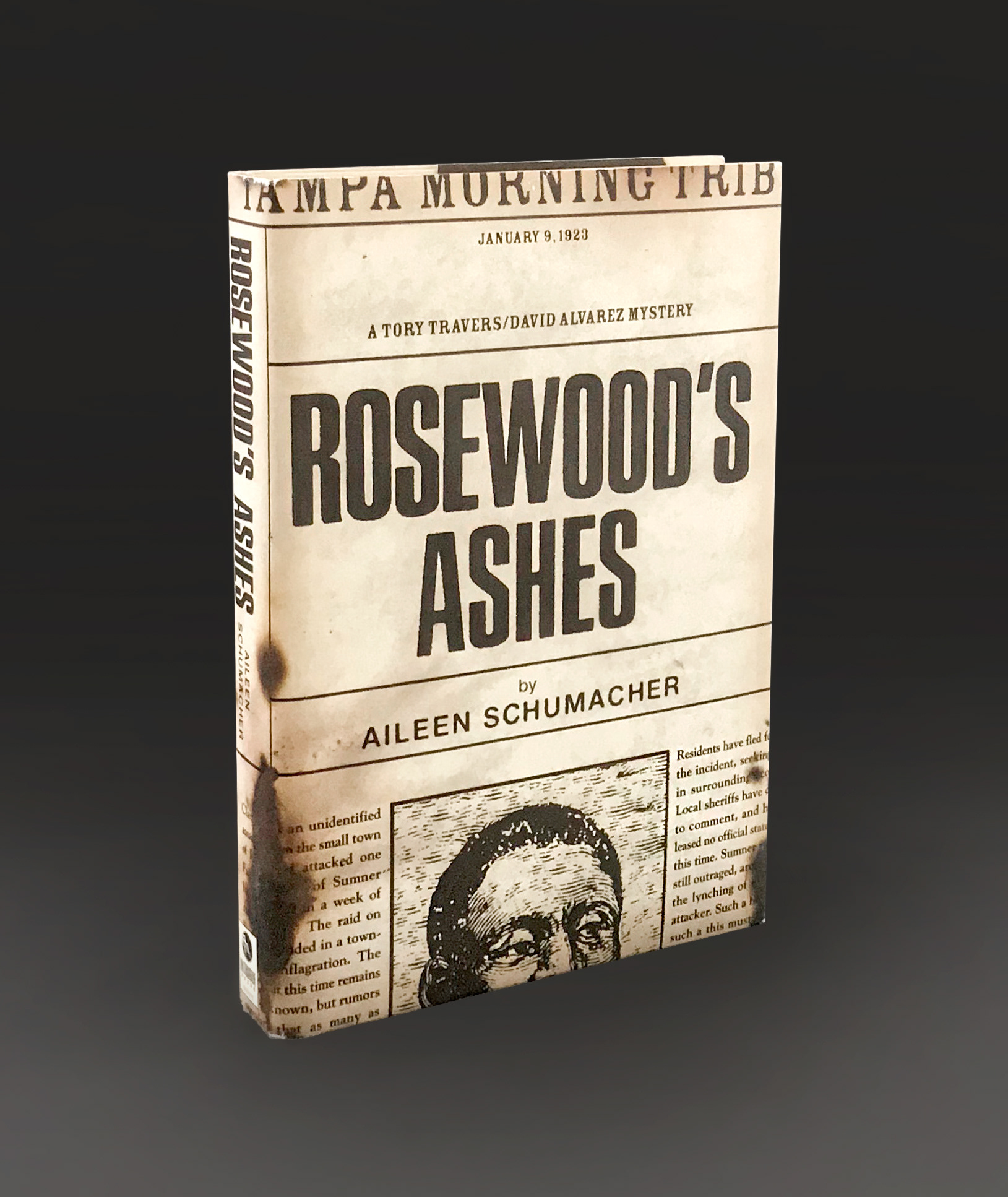 Rosewood's Ashes novel cover for Intrigue Press