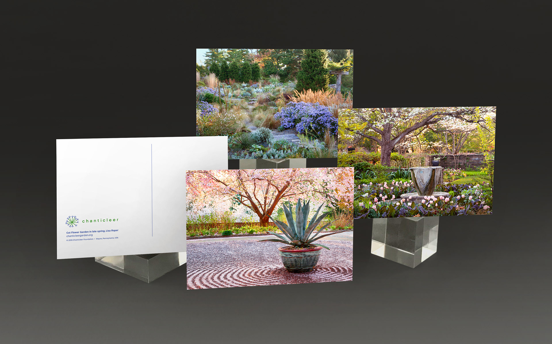 chanticleer gifts, postcards