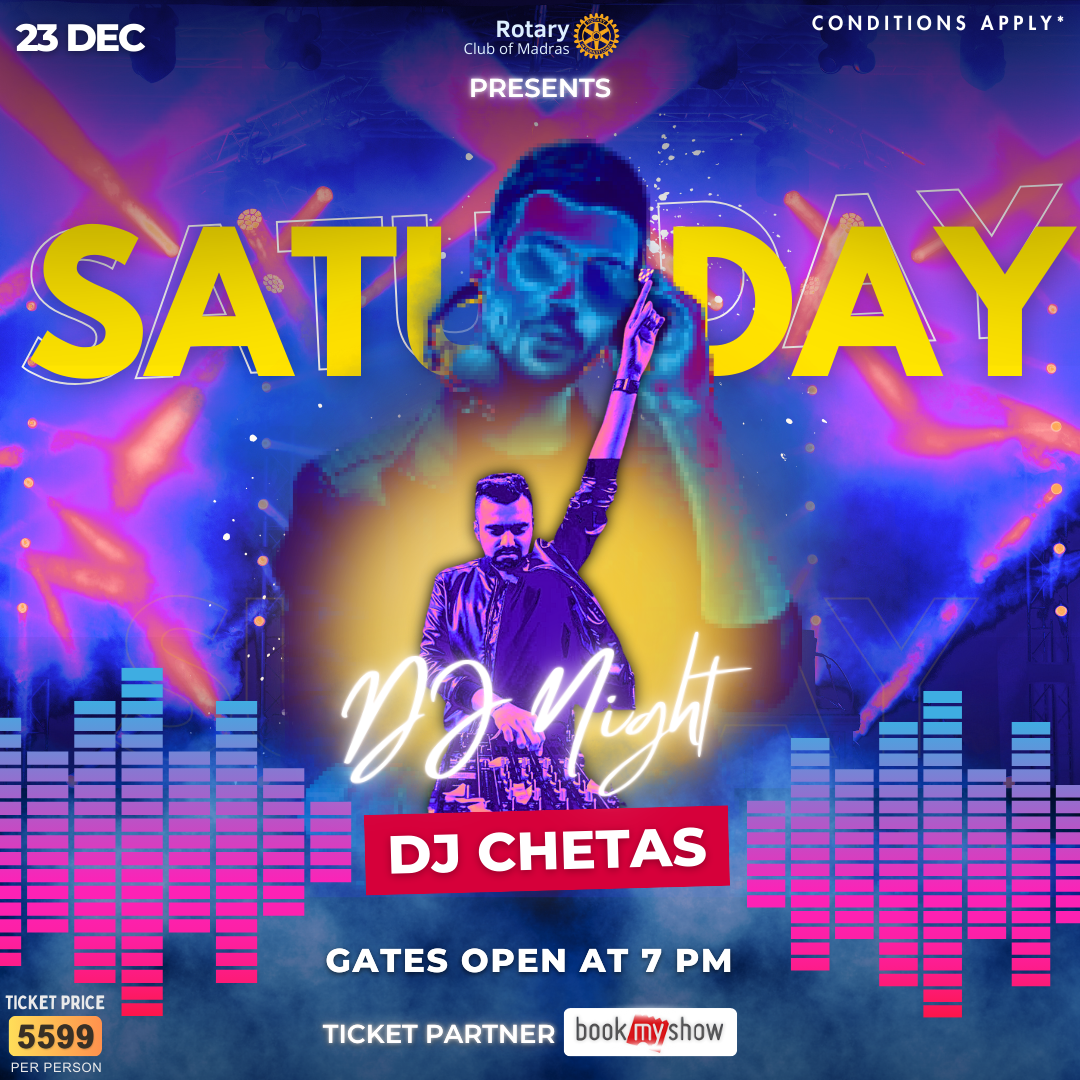 poster for DJ night