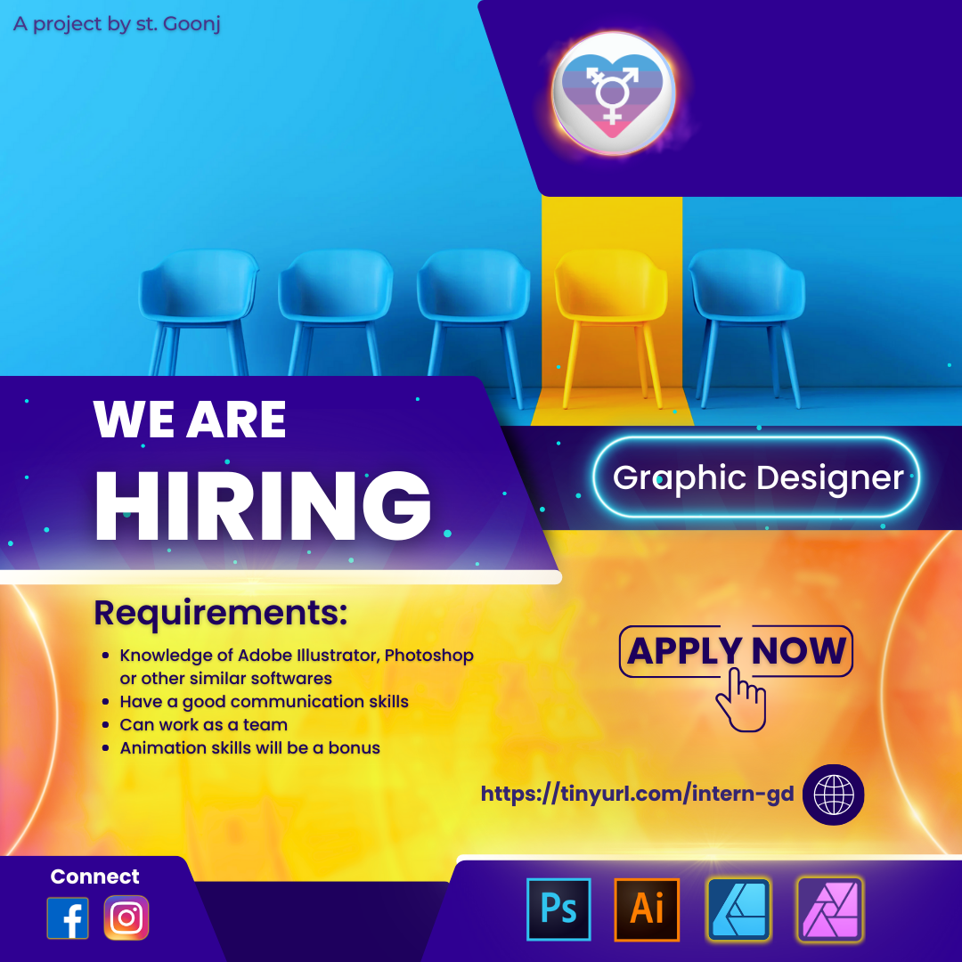 Insta/ Facebook poster for Job hiring