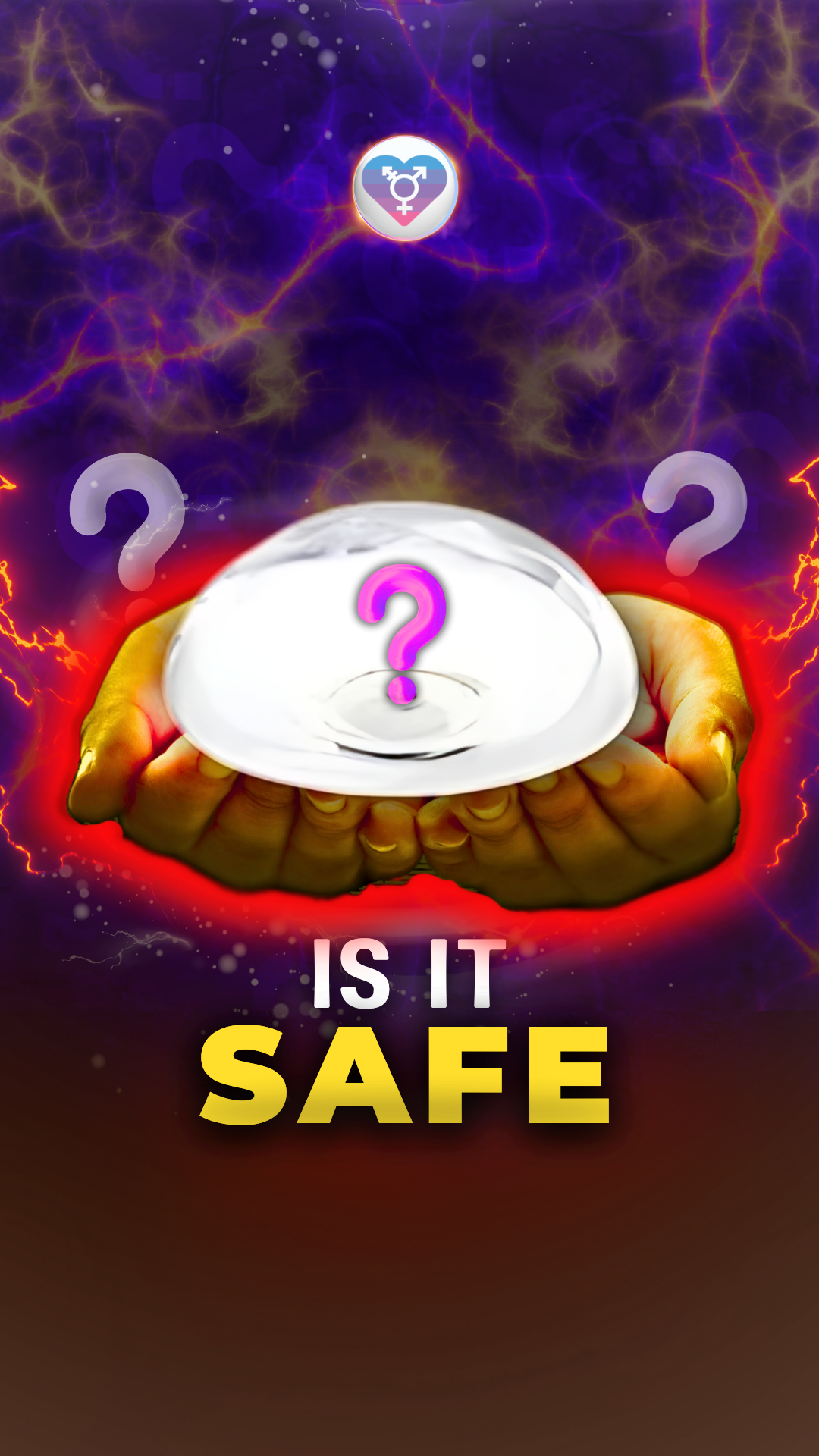 Reel/shorts thumbnail on Breast implants safety