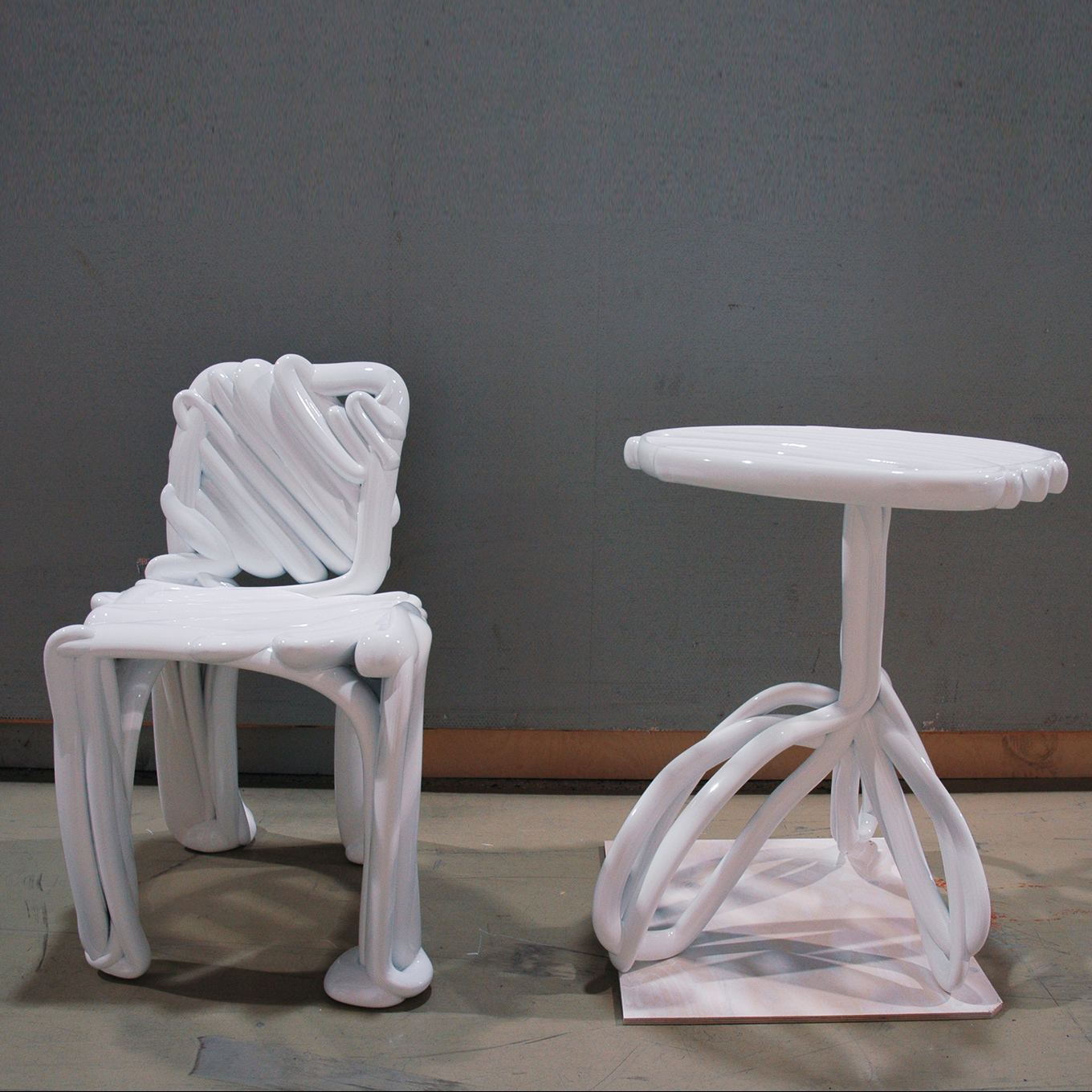 Printed Sketch Furniture in the factory.