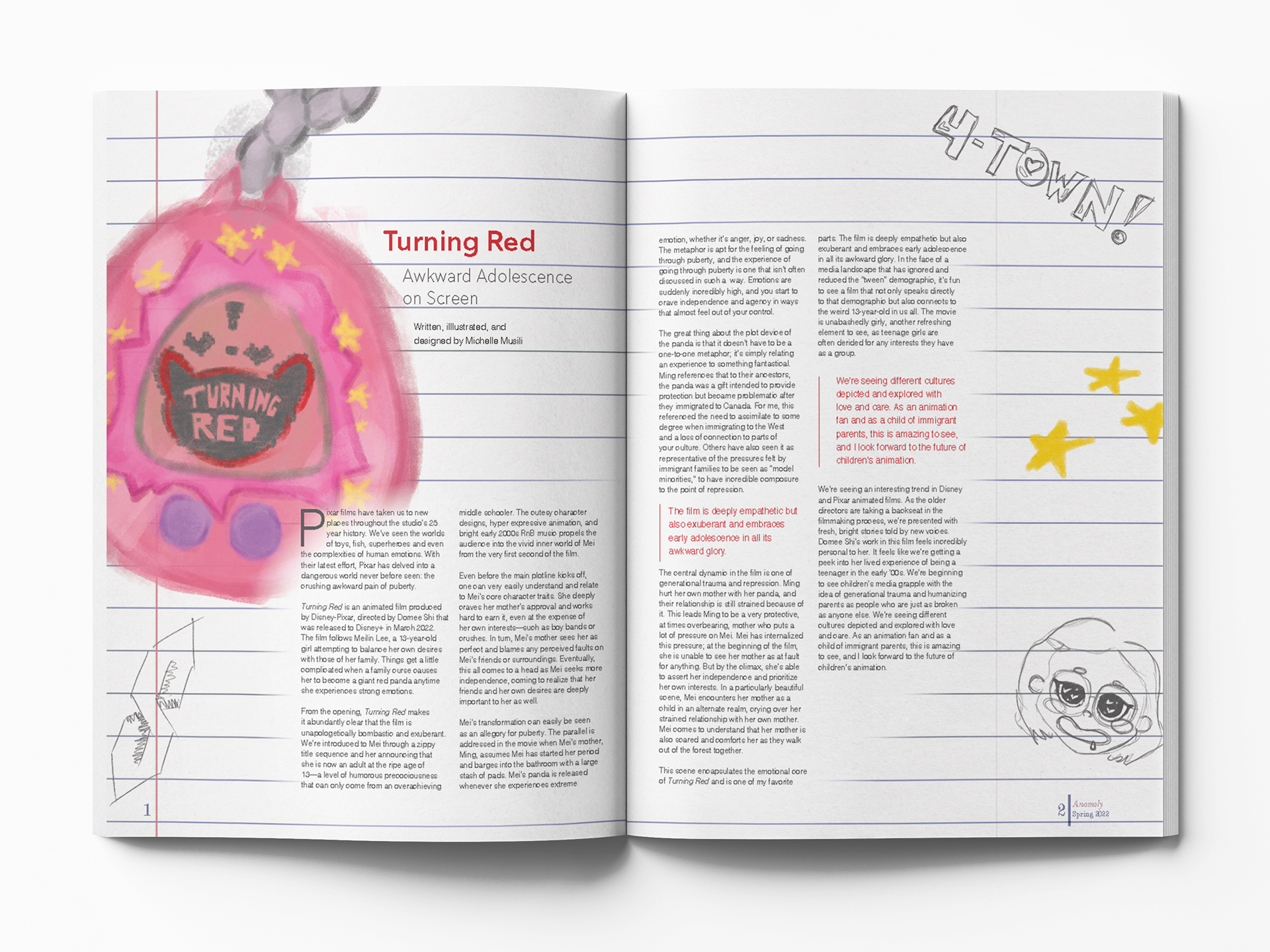 Illustrations by me