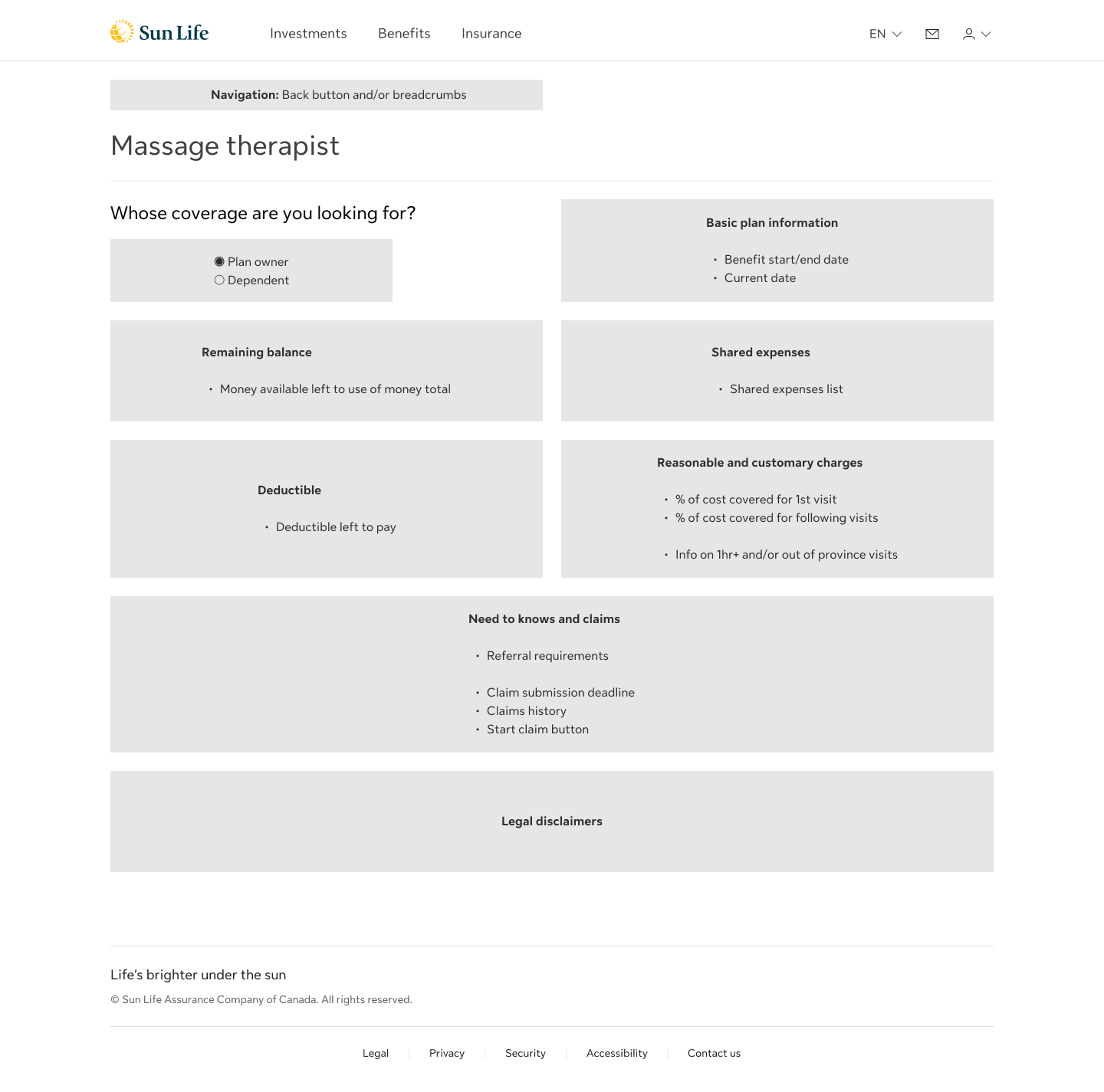 Wireframe of Iteration 2