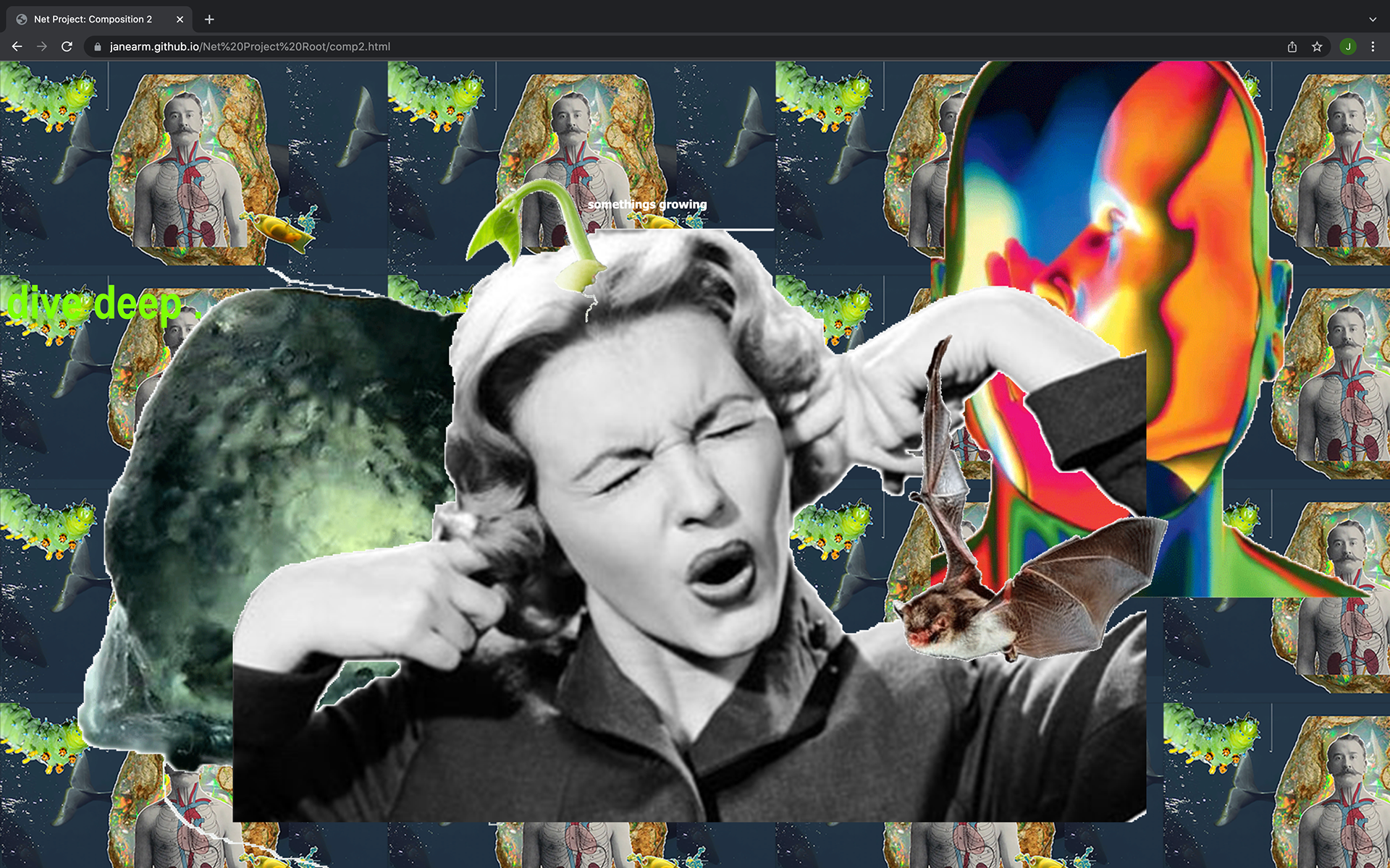 Net Art Project Composition 3