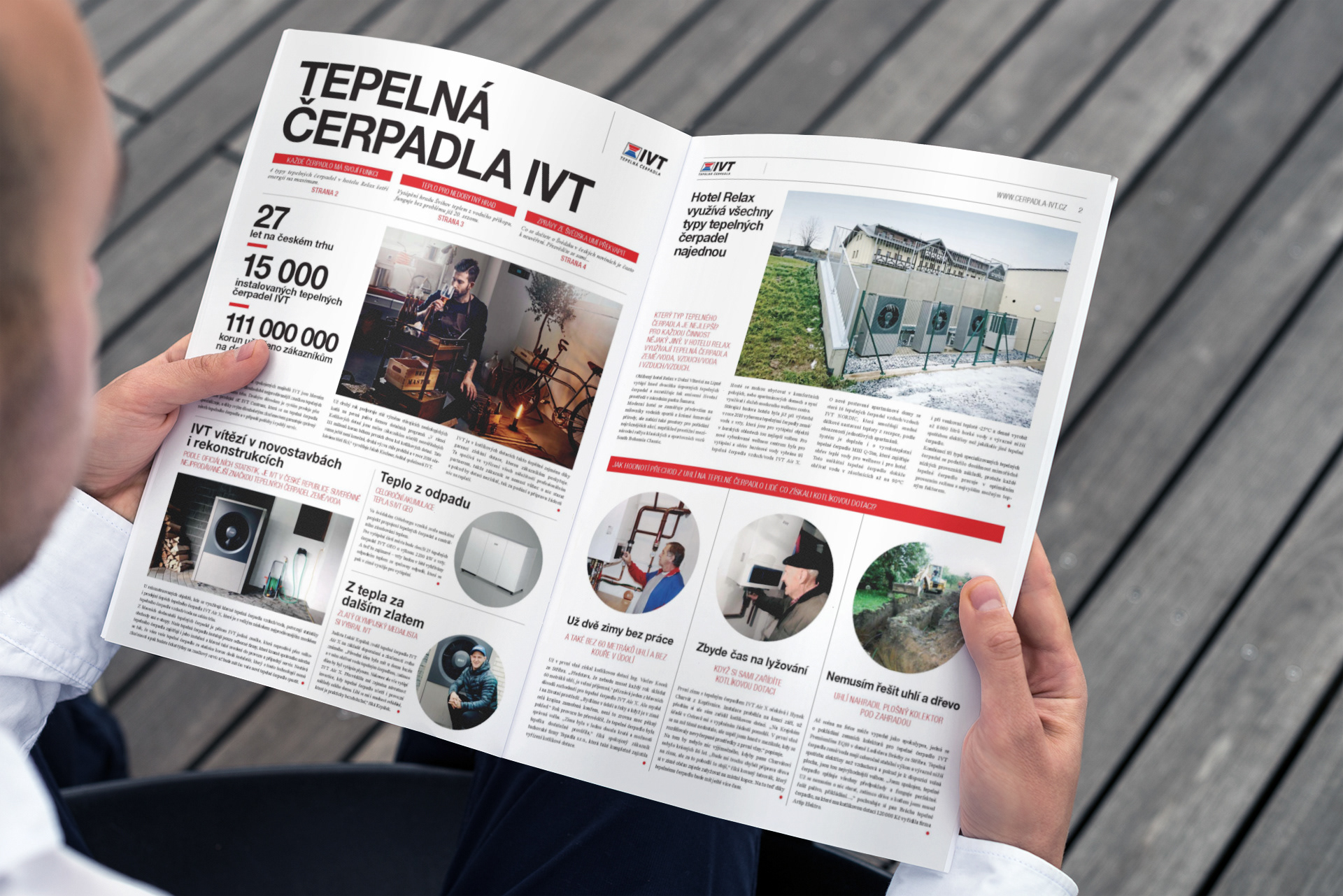 každoroční zpracování novin včetně tisků