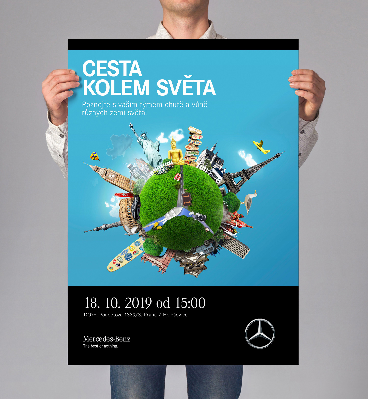 Vizuál společenské akce pro dealery