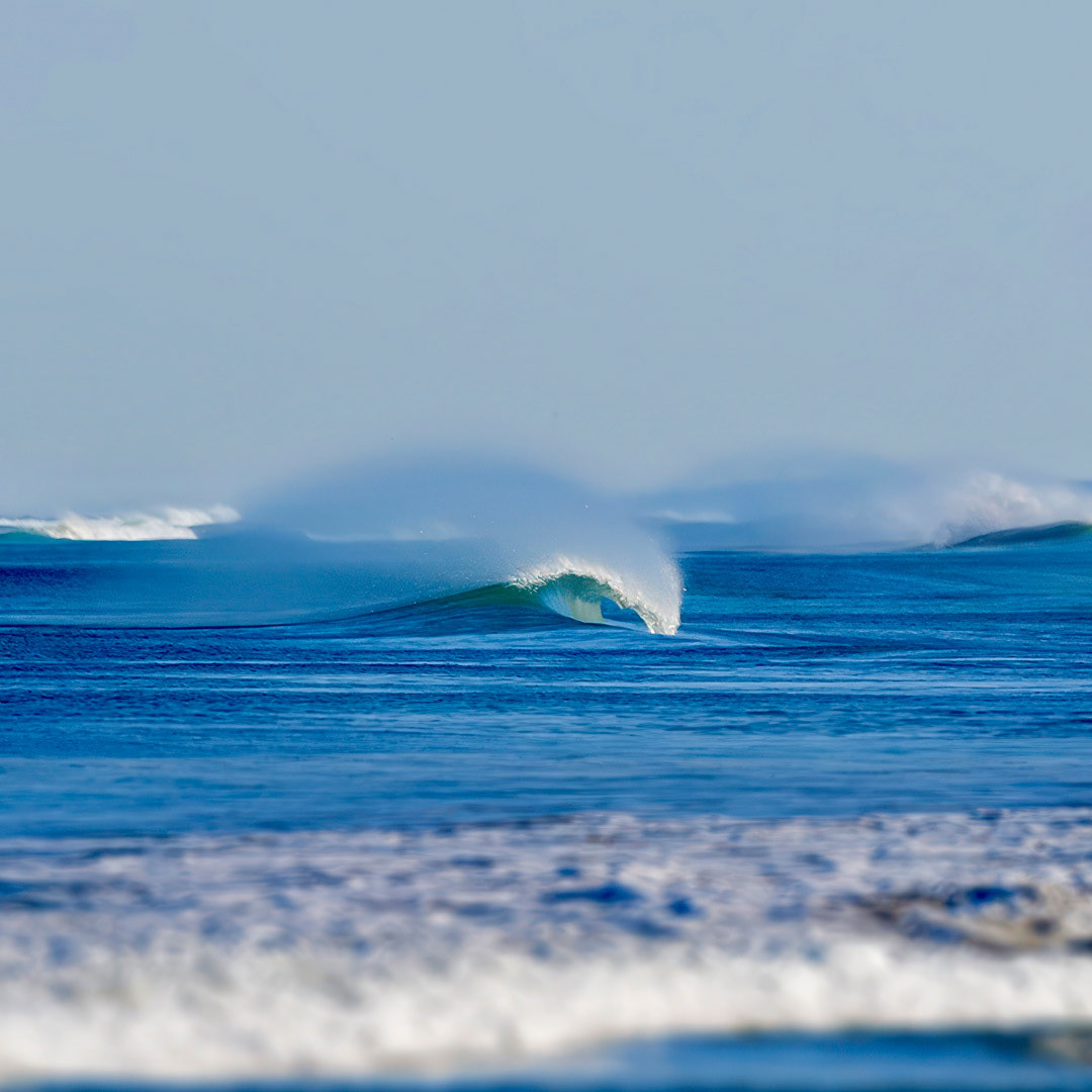 Wave formation in Geraldton, WA.