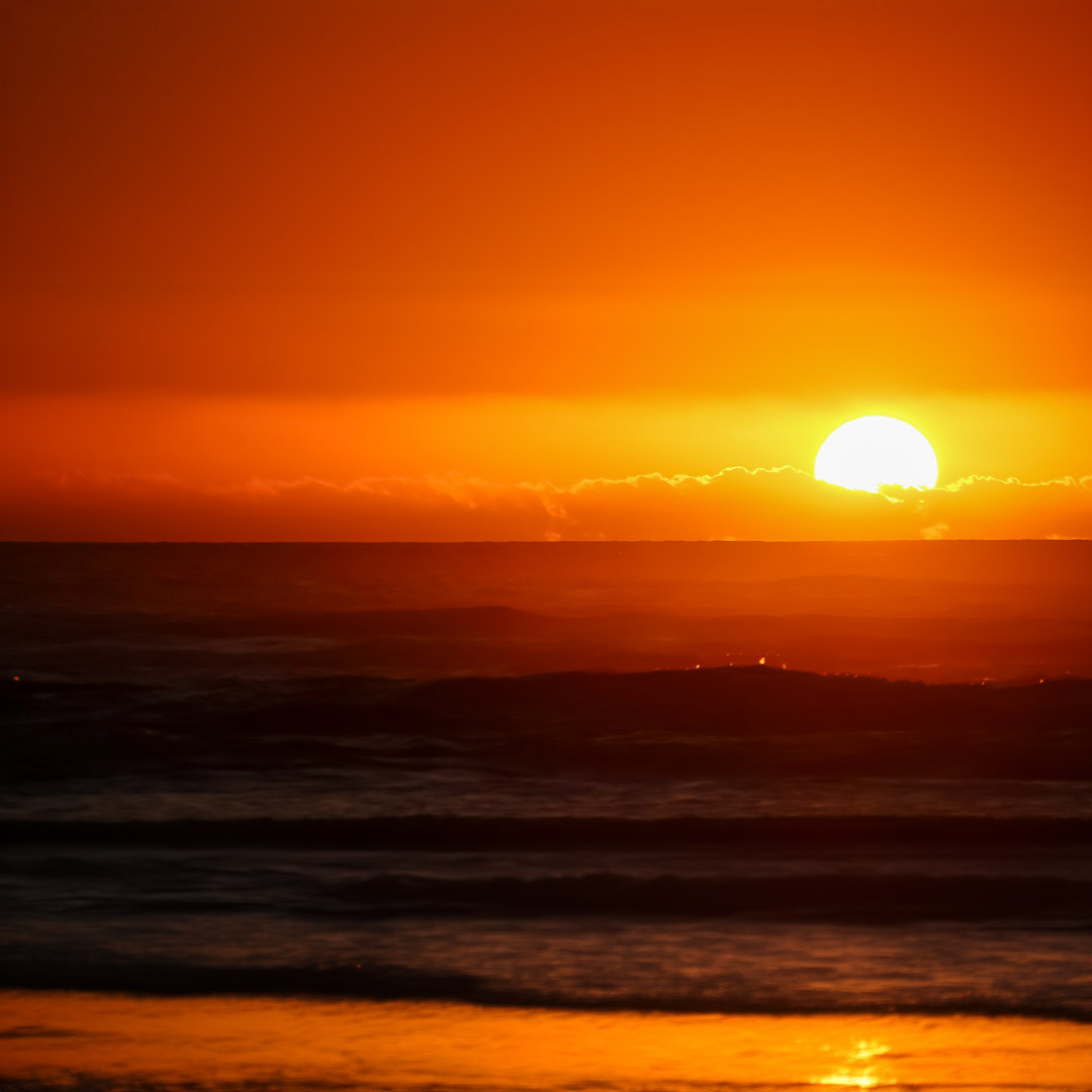 Summer sunset in Geraldton, WA.