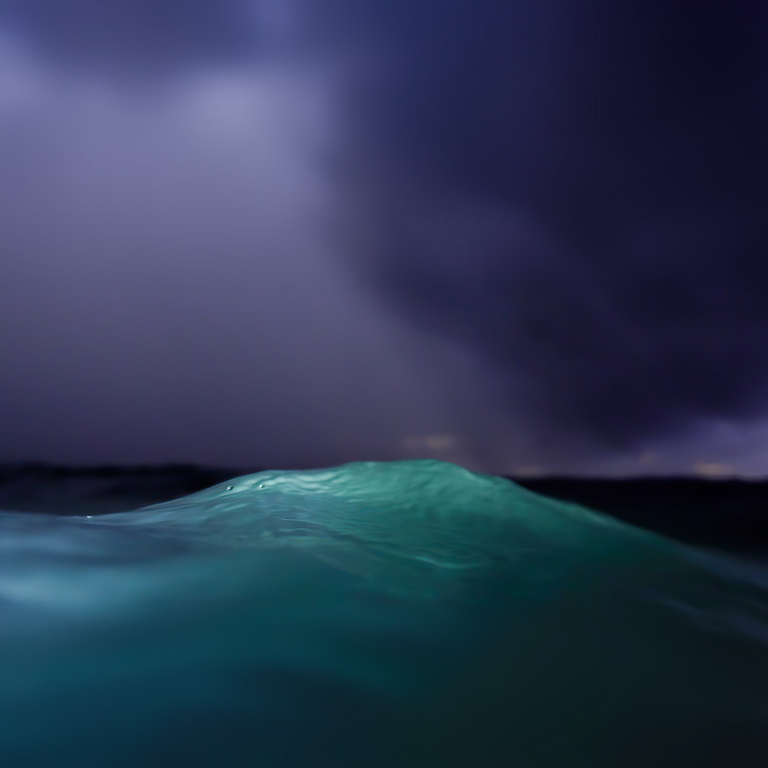 Downpour at sea, Geraldton WA.