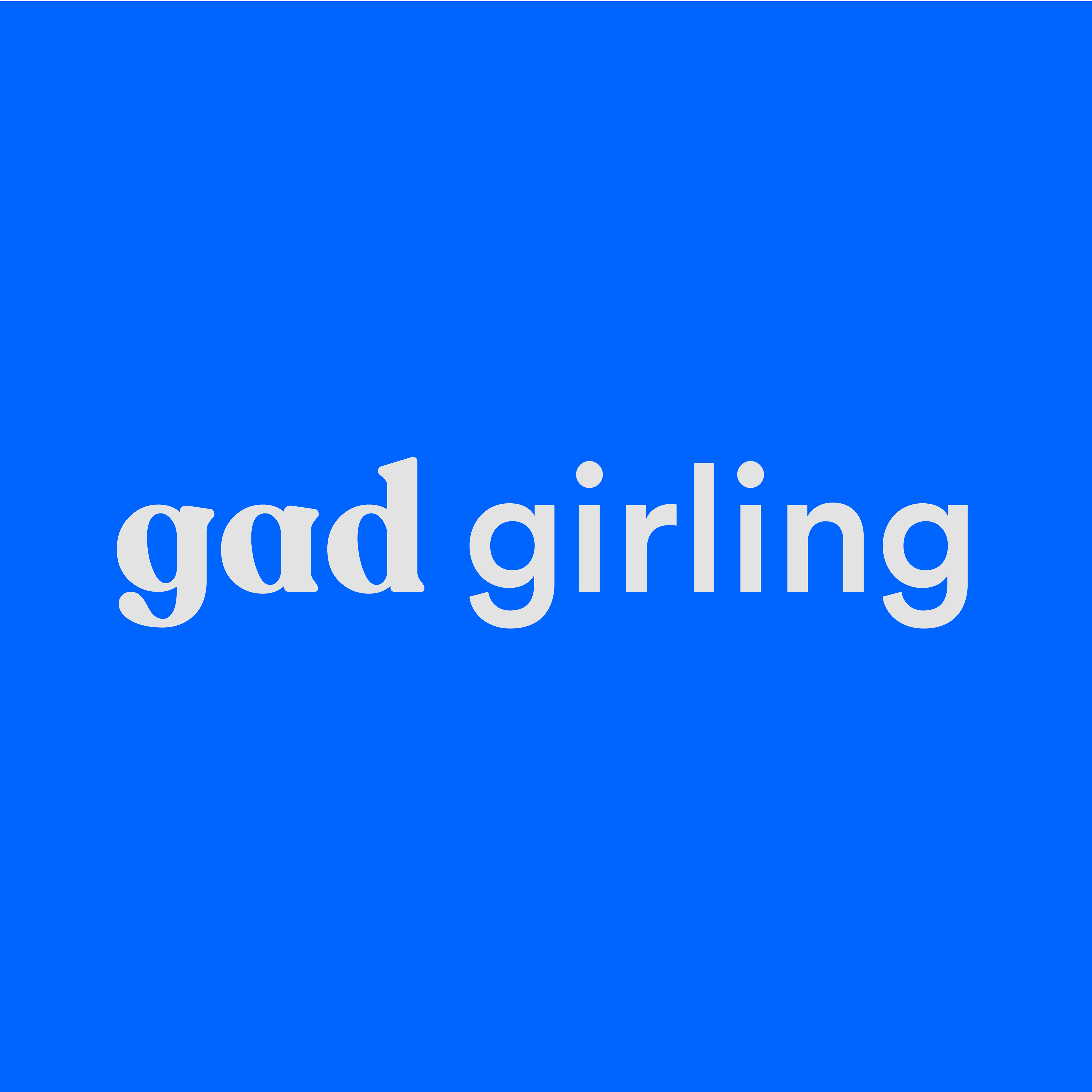 Gad Girling graphic design logo