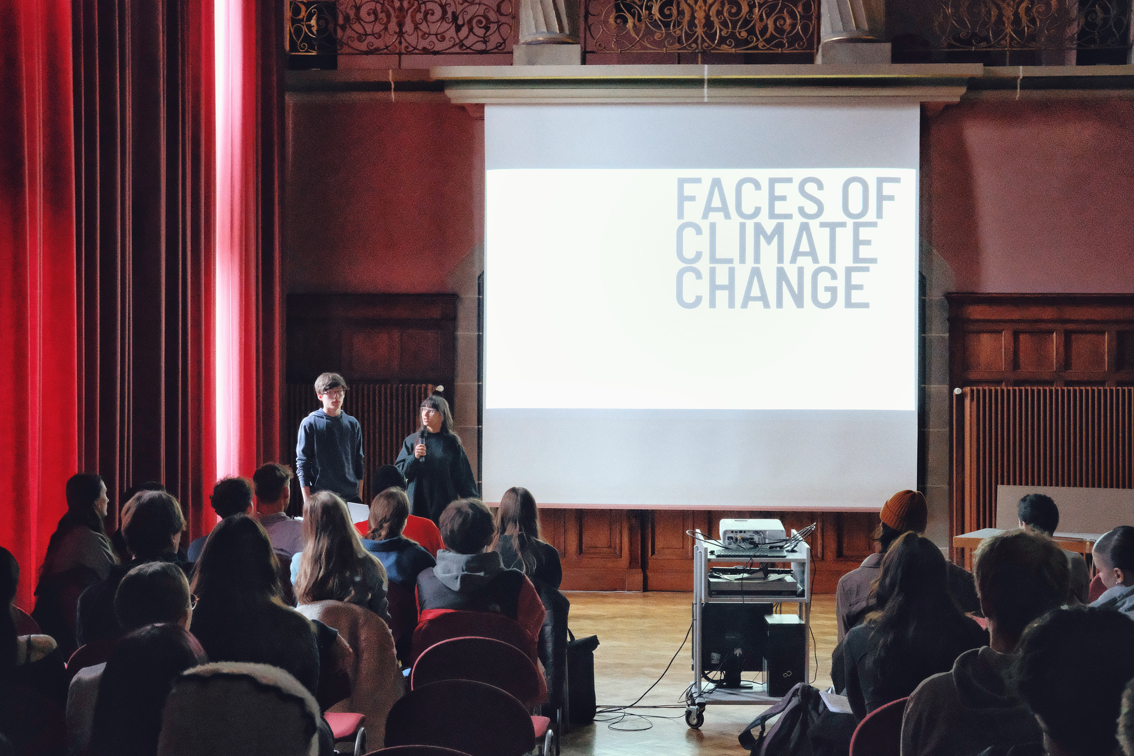 Presenting different visual designs for the project