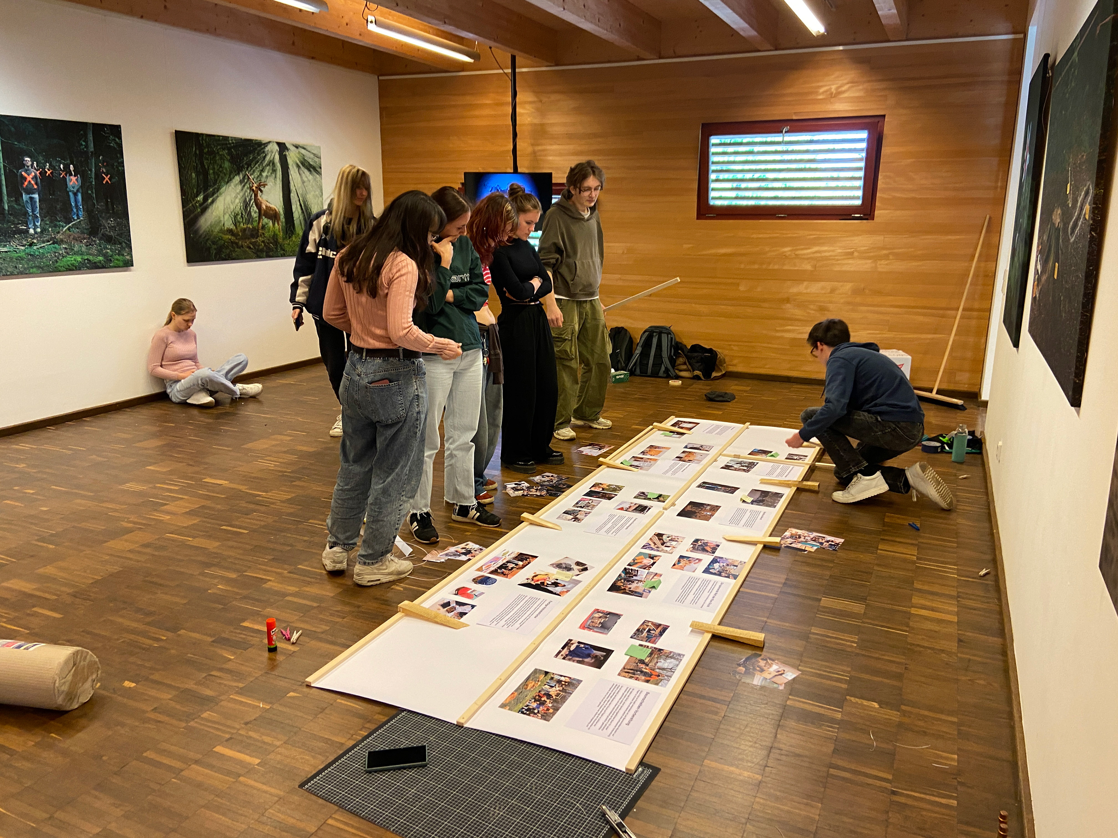 Making a timeline of the project