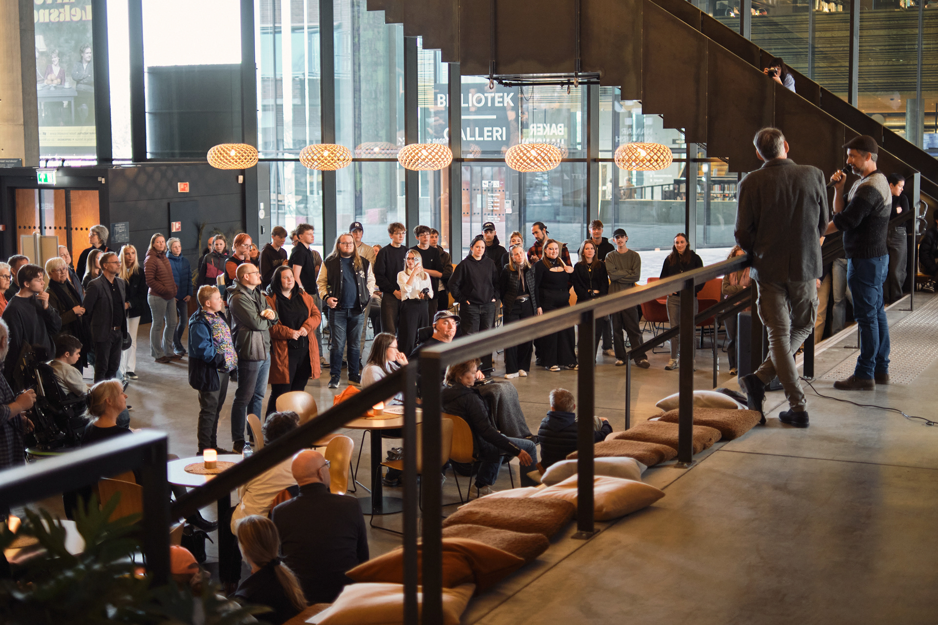 Presenting the ideas and the process to the public
