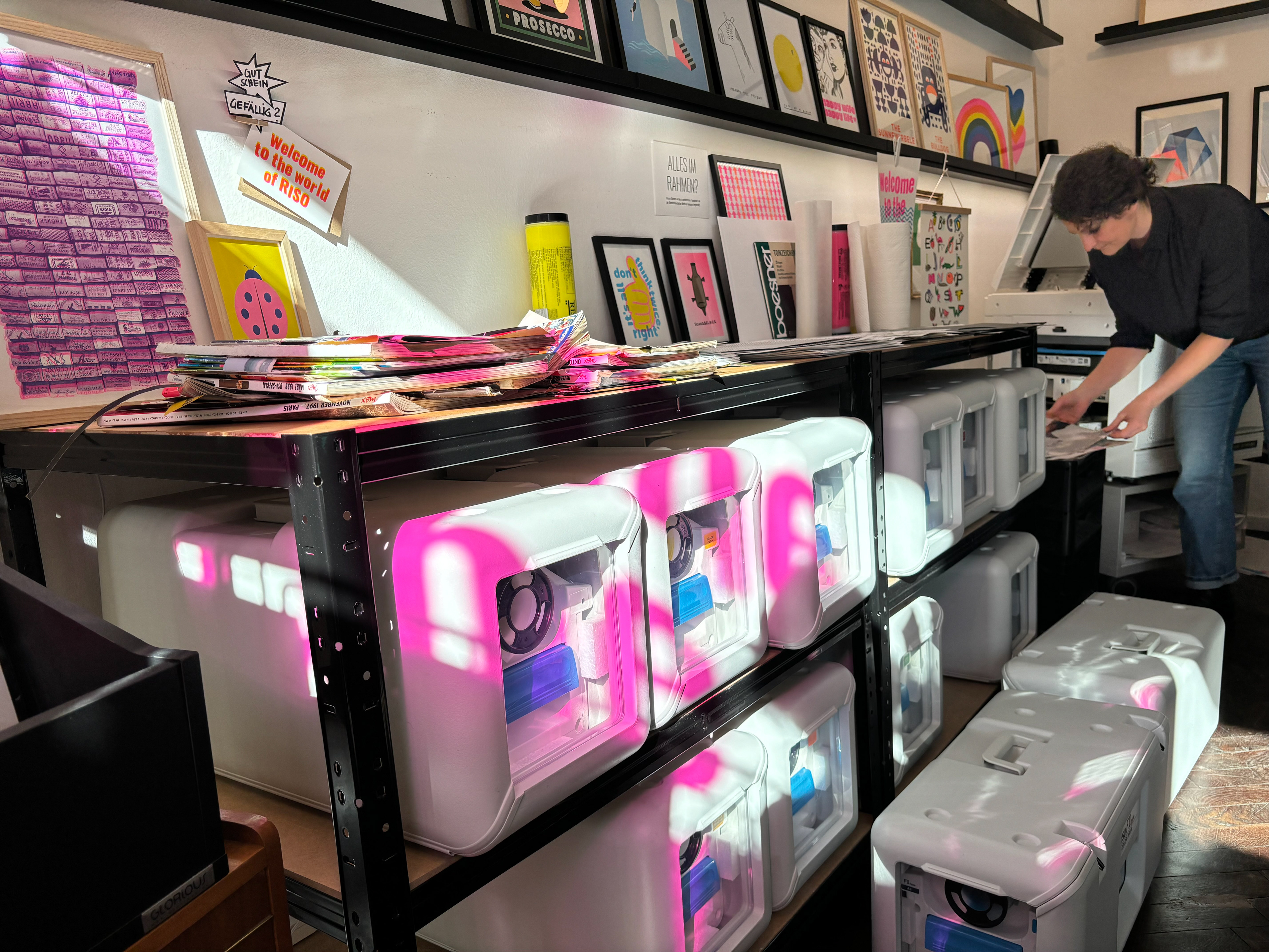 A look into the riso print technology