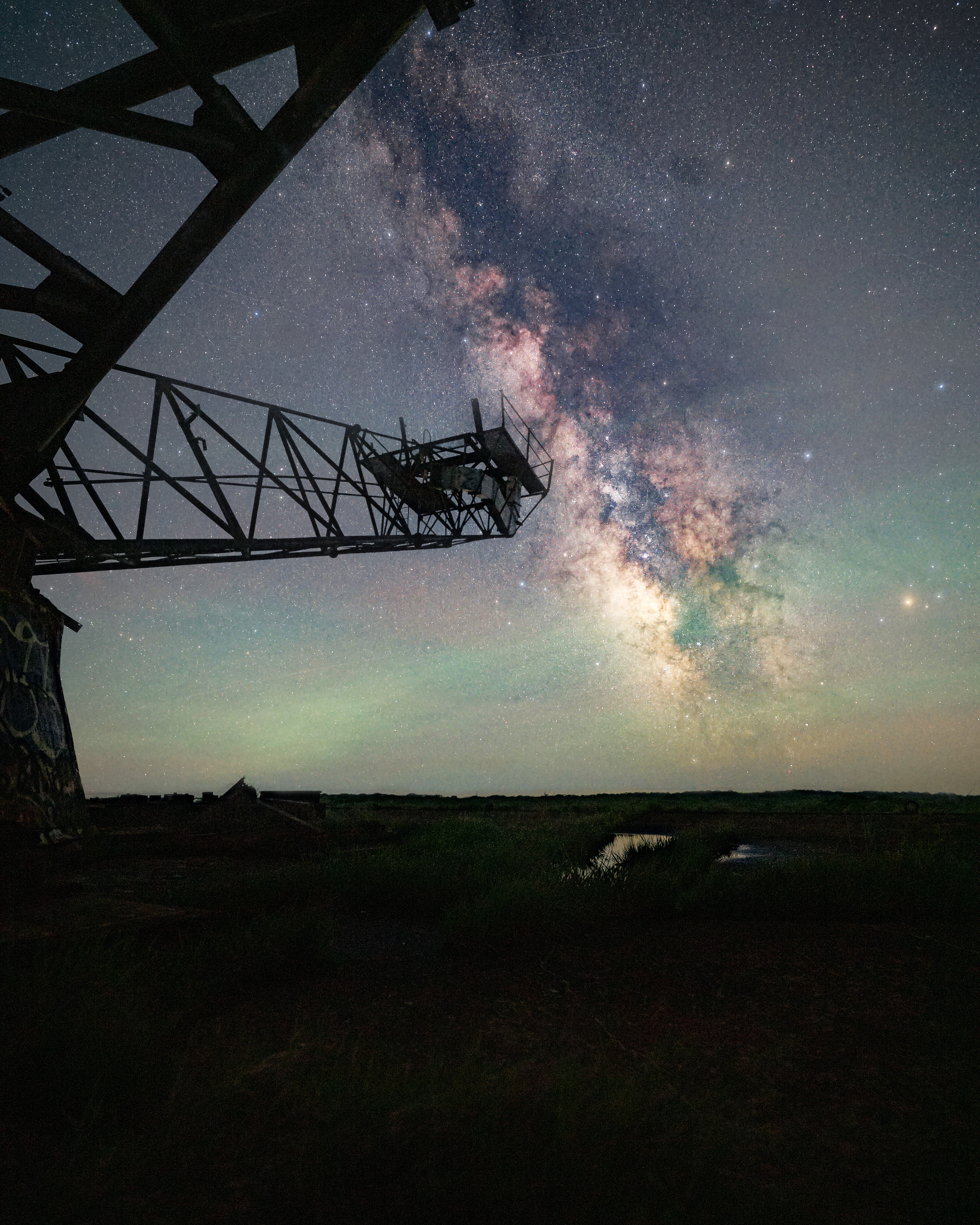 The Cosmos on top of Camp Hero in Montauk, NY