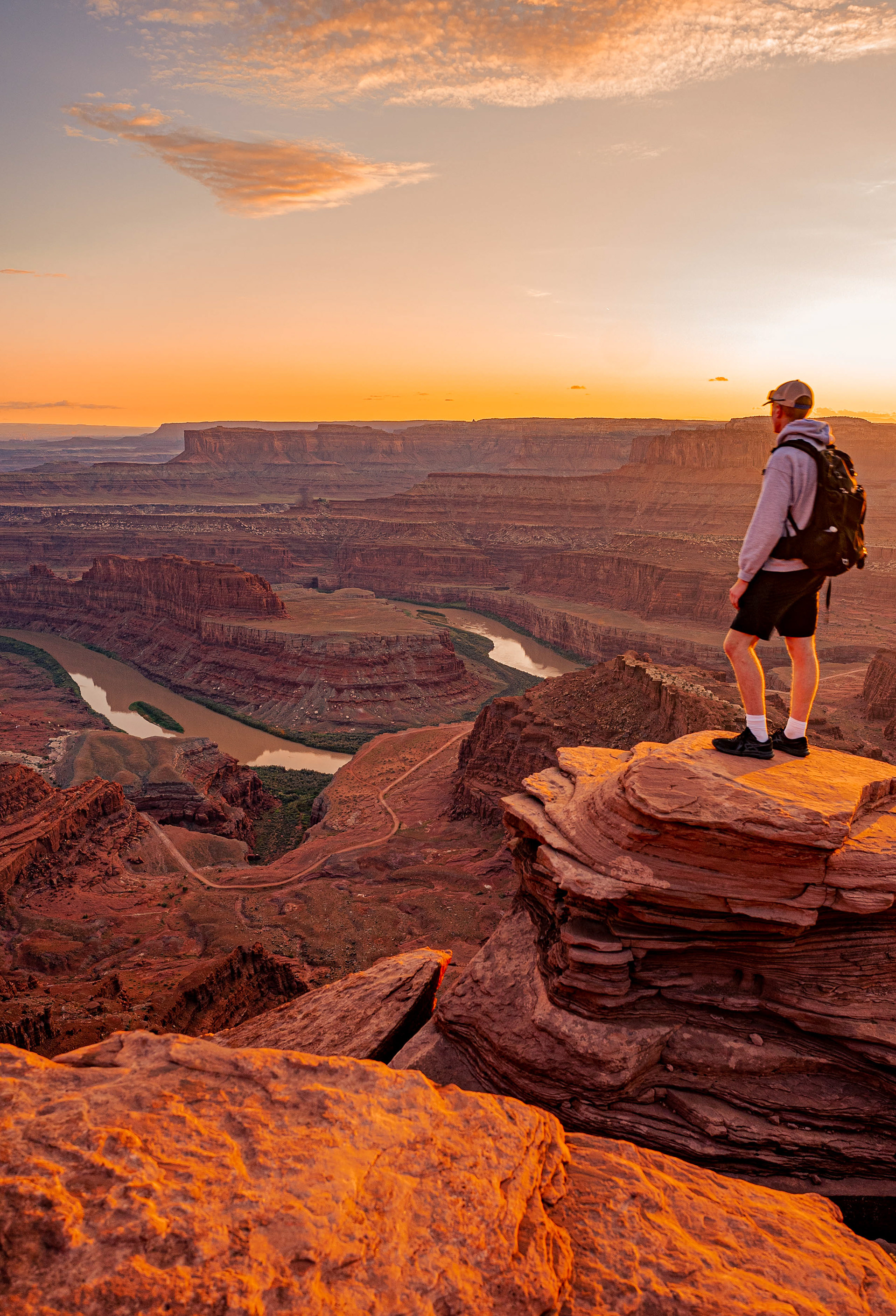 A view of this magnitude always makes you feel small. Grand Teton National Park