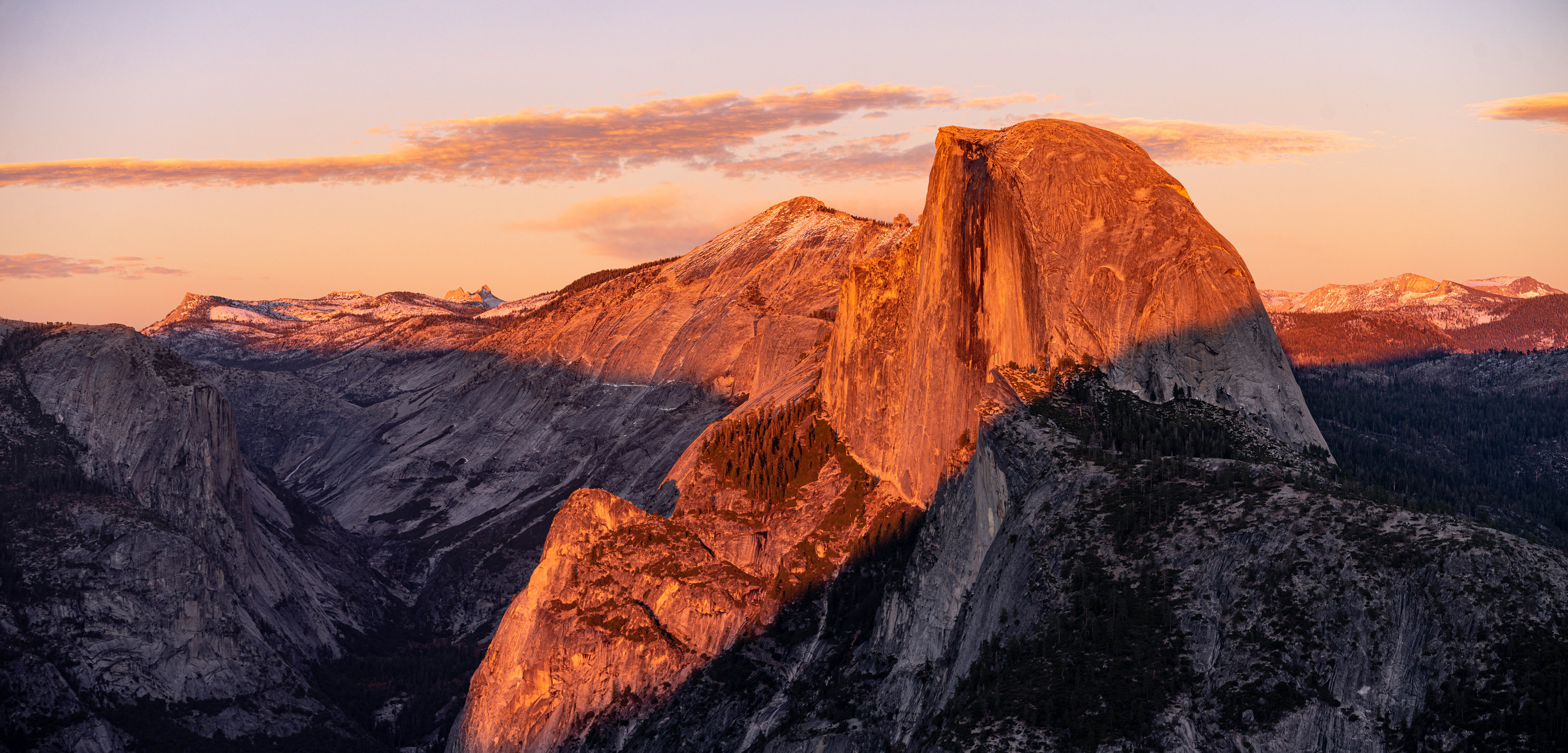 The view from Glacier Point in Yosemite, brings true perspective into life. Yosemite National Park