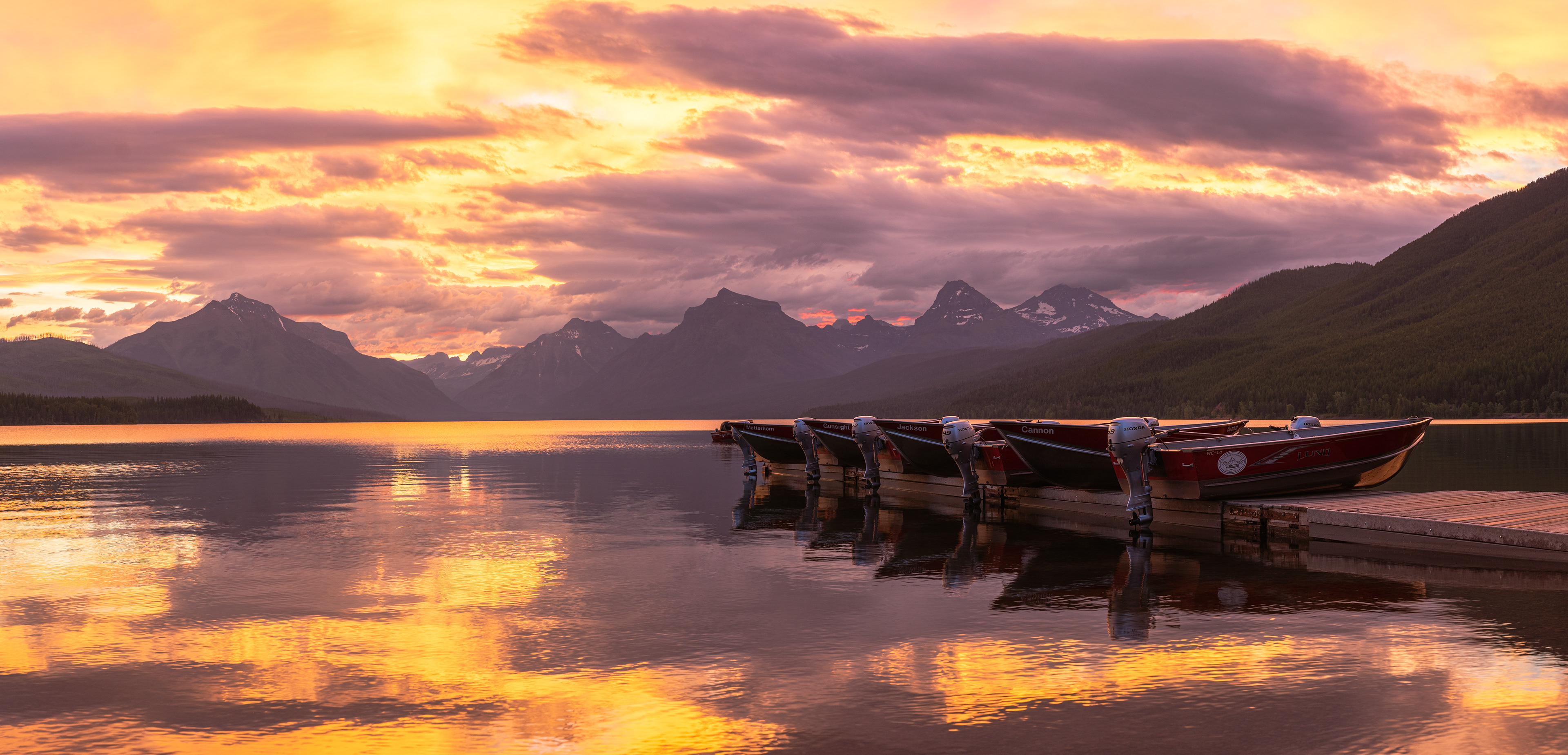 Perfection to me, is best described by this picture. Glacier National Park
