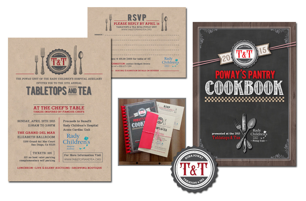 Charity Event Print Collateral