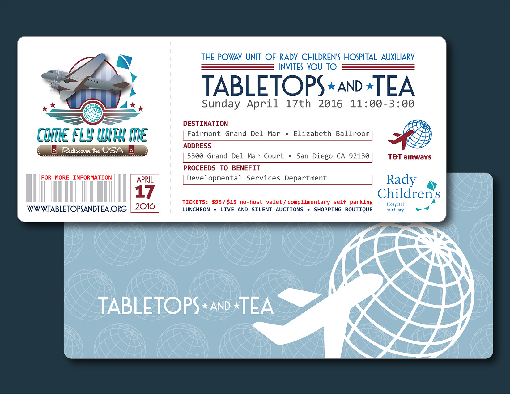 Charity Event Print Collateral