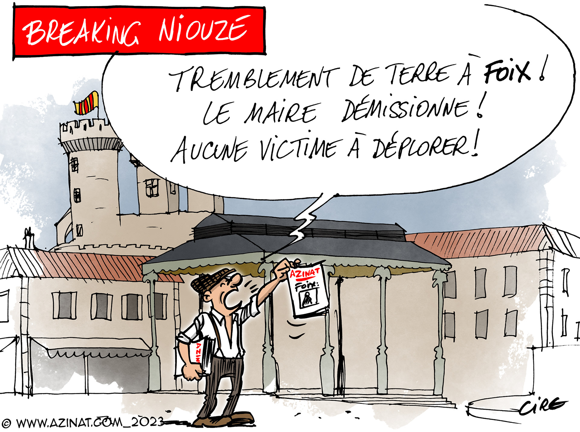 Norbert Meler démissionne  Foix.